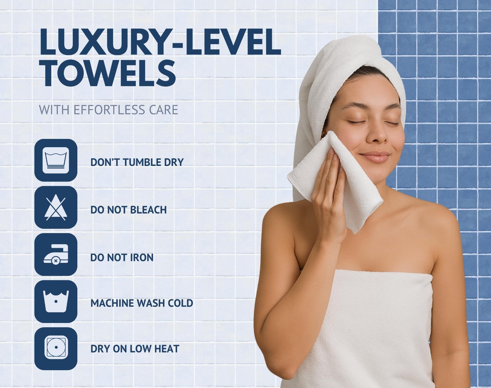 12 Pack Hand Towels 16x28, Ultra Soft 100% Cotton, Quick Dry & Absorbent for Gym4