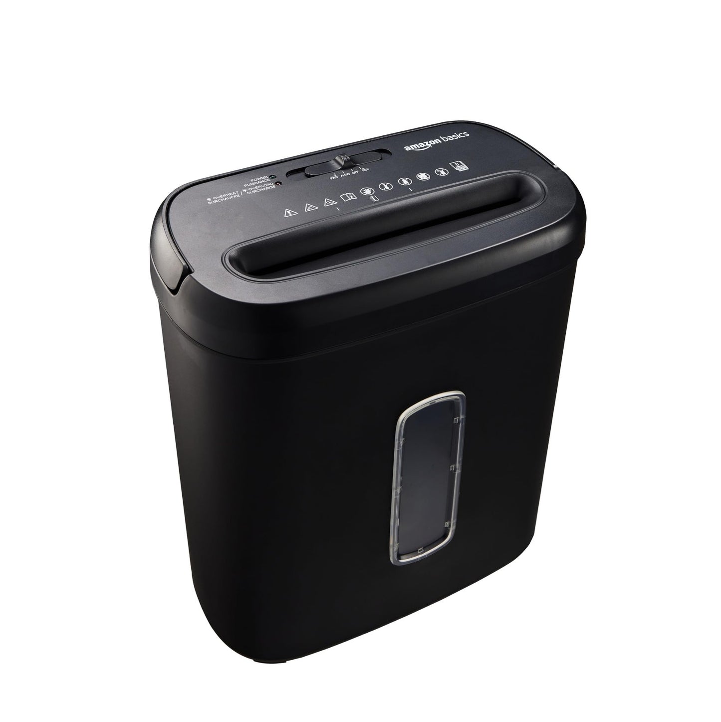 8 Sheet High Security Cross Cut Shredder for Paper & Credit Cards, P 4, Auto Shu1