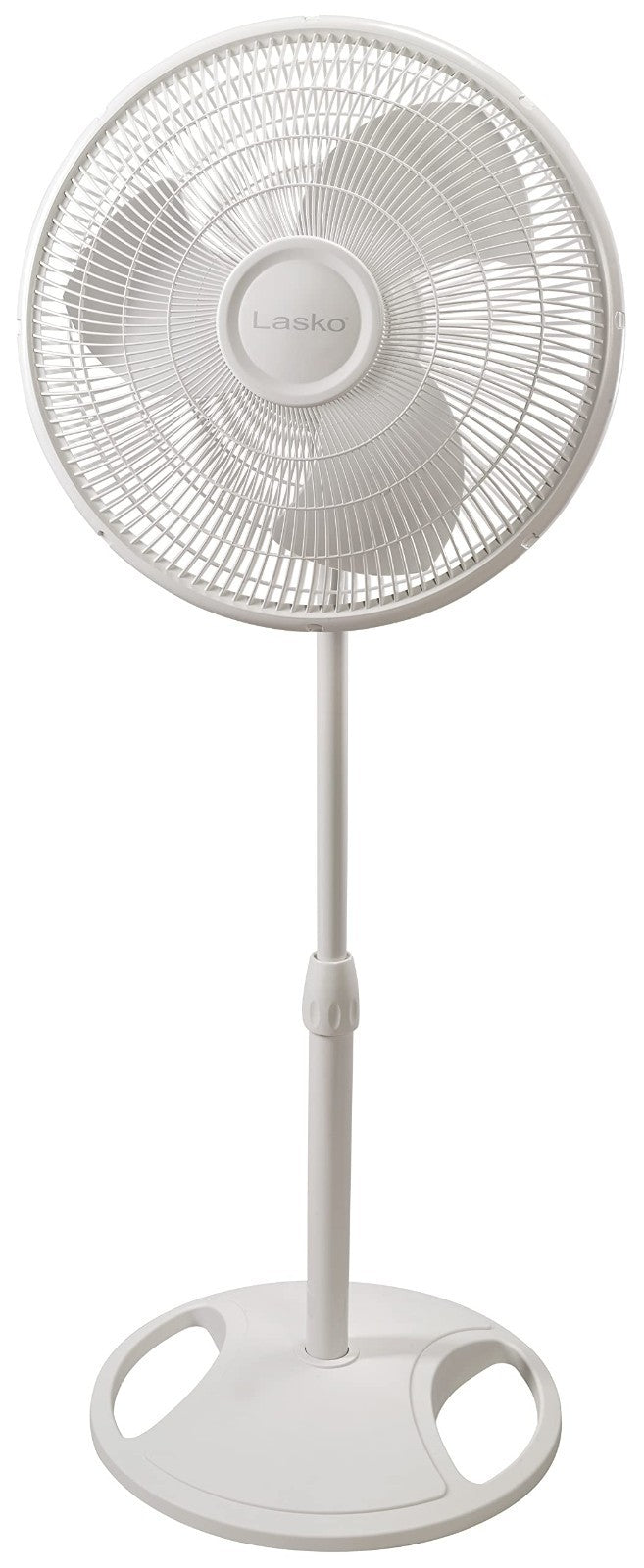 Adjustable 47" Oscillating Pedestal Fan   16" Blade, 3 Quiet Speeds, Cooling for1