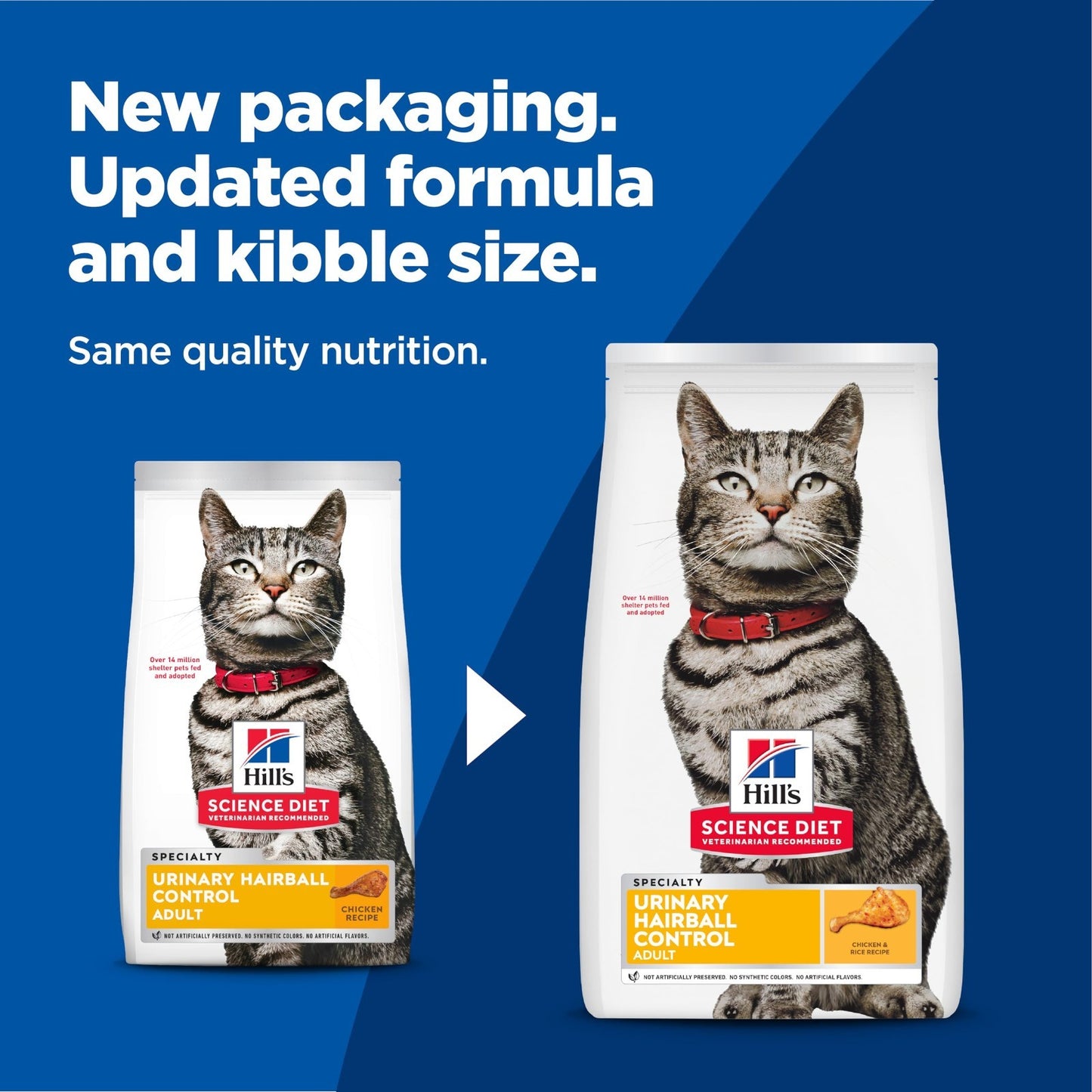 Adult Urinary & Hairball Control Dry Cat Food   Healthy Nutrition for Cats1