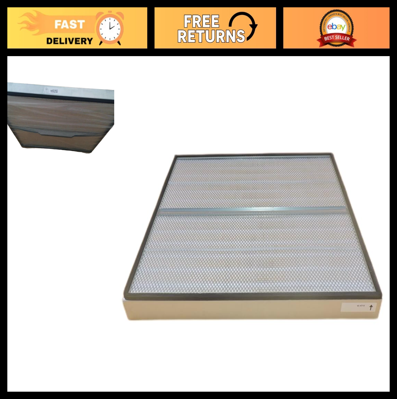 6L-4714 Air Filter for Caterpillar 3408 3412 D346 D348 D379 - Heavy Duty Engine0