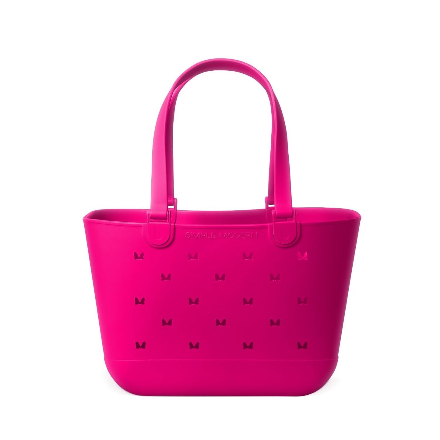 Large Waterproof Beach Bag Tote - Minnie Mouse Design, Zipper Pocket, Travel & P1