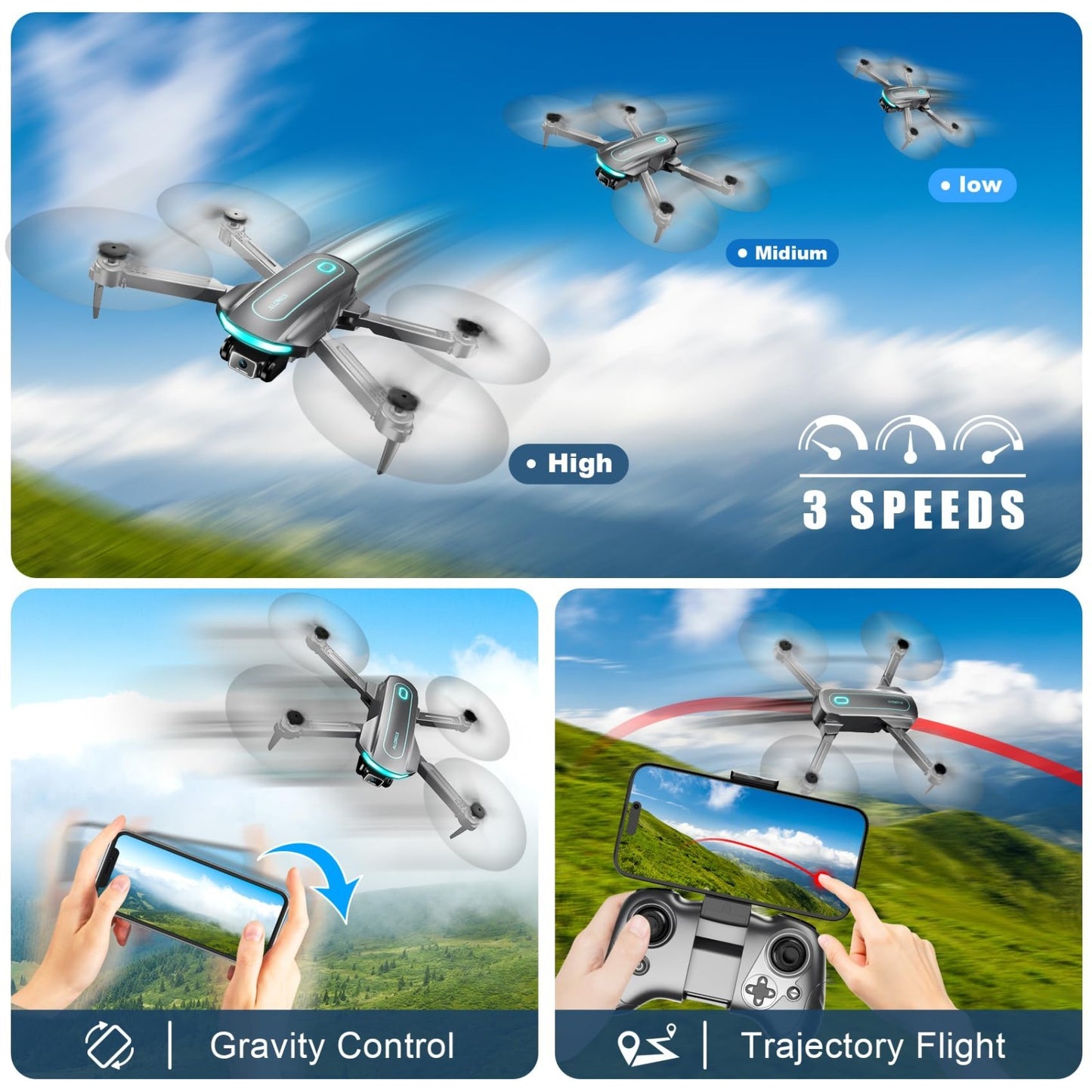 Here’s an optimized eBay title for your product:"1080P HD Mini Drone with Came4