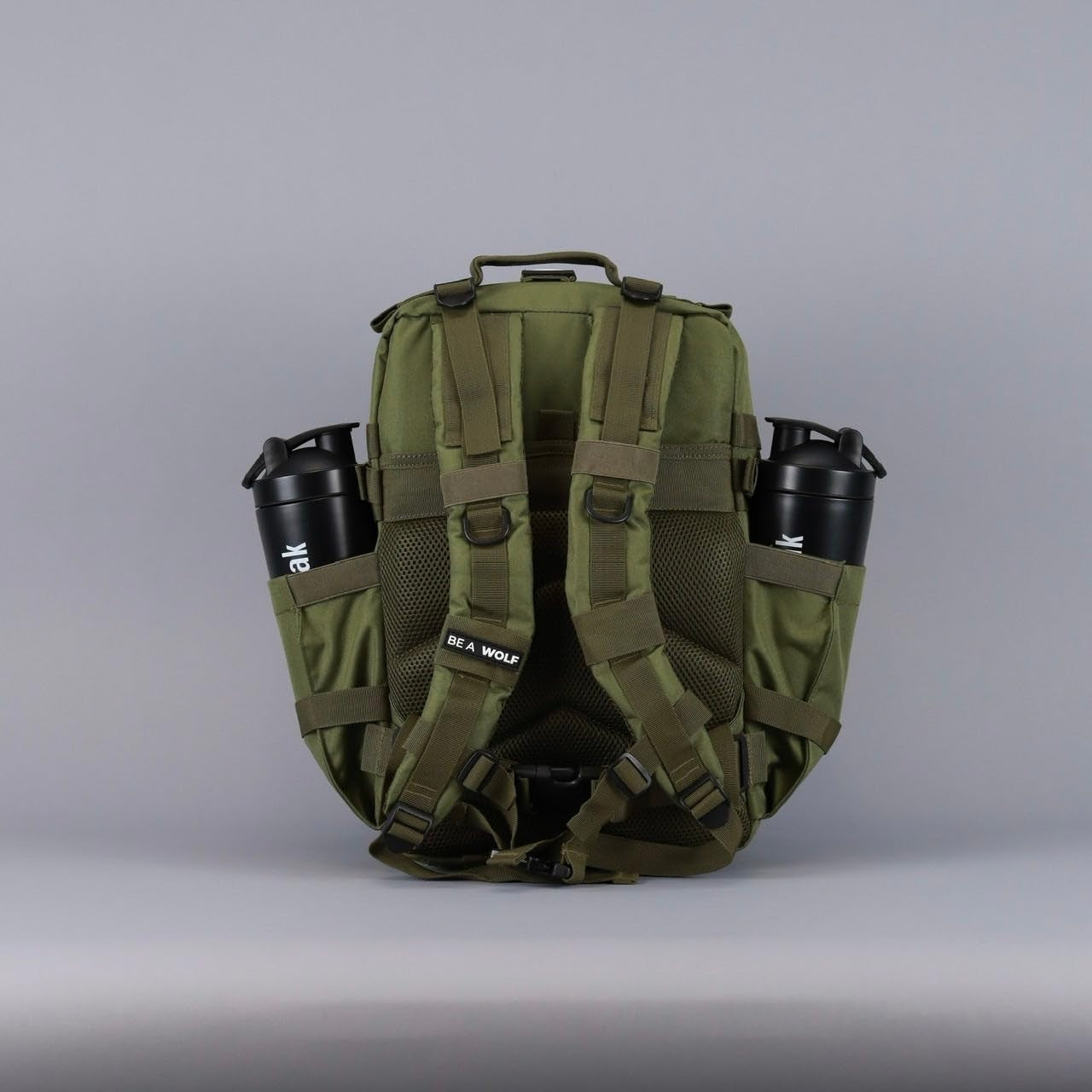 Durable 35L Waterproof Gym Backpack   1000D Oxford, MOLLE Webbing, Laptop Pocket7