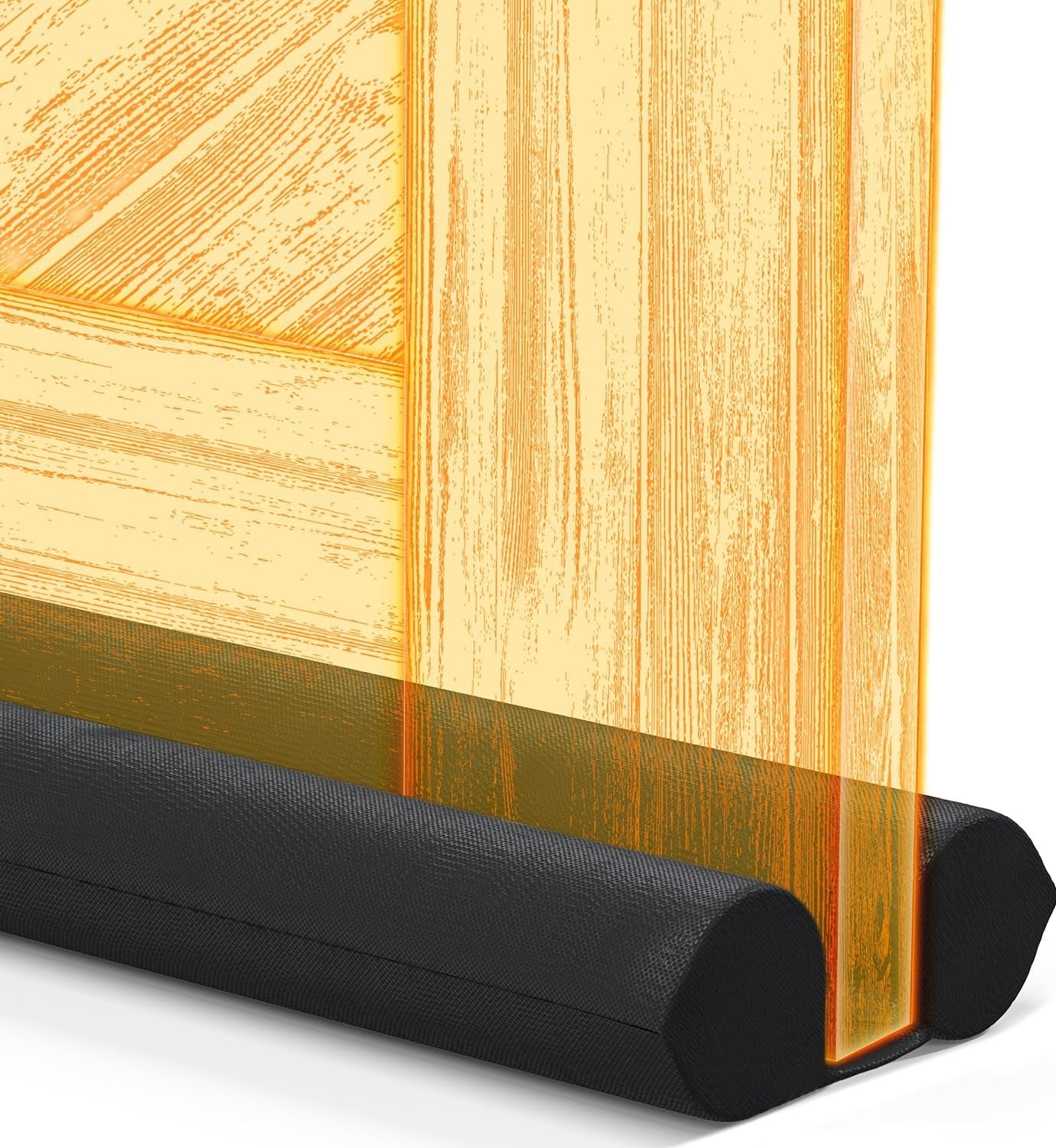 2 Sided Door Draft Stopper   Insulates & Blocks Noise, Fits 30" 36" Doors, Easy1