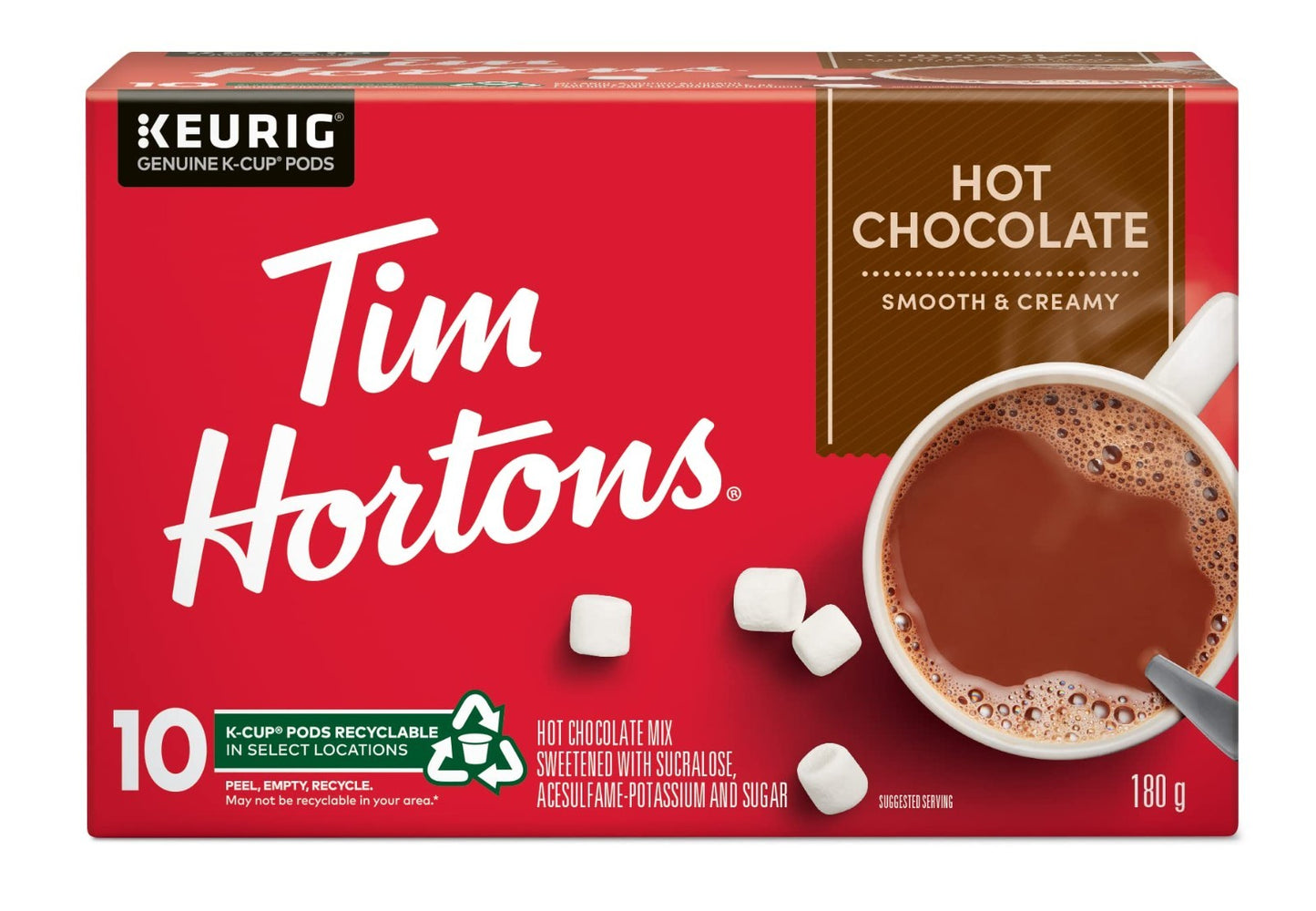 Rich Hot Chocolate K Cup Pods, Single Serve, 10 Count   Perfect for Keurig Machi1