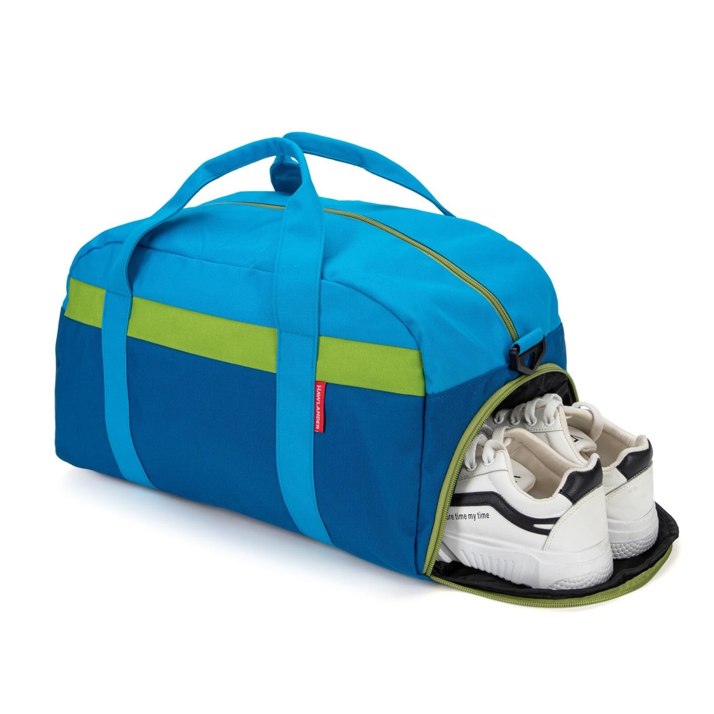 18" Small Kids Duffle Bag - Blue, Perfect for Boys & Girls, Weekend Travel, Spor4