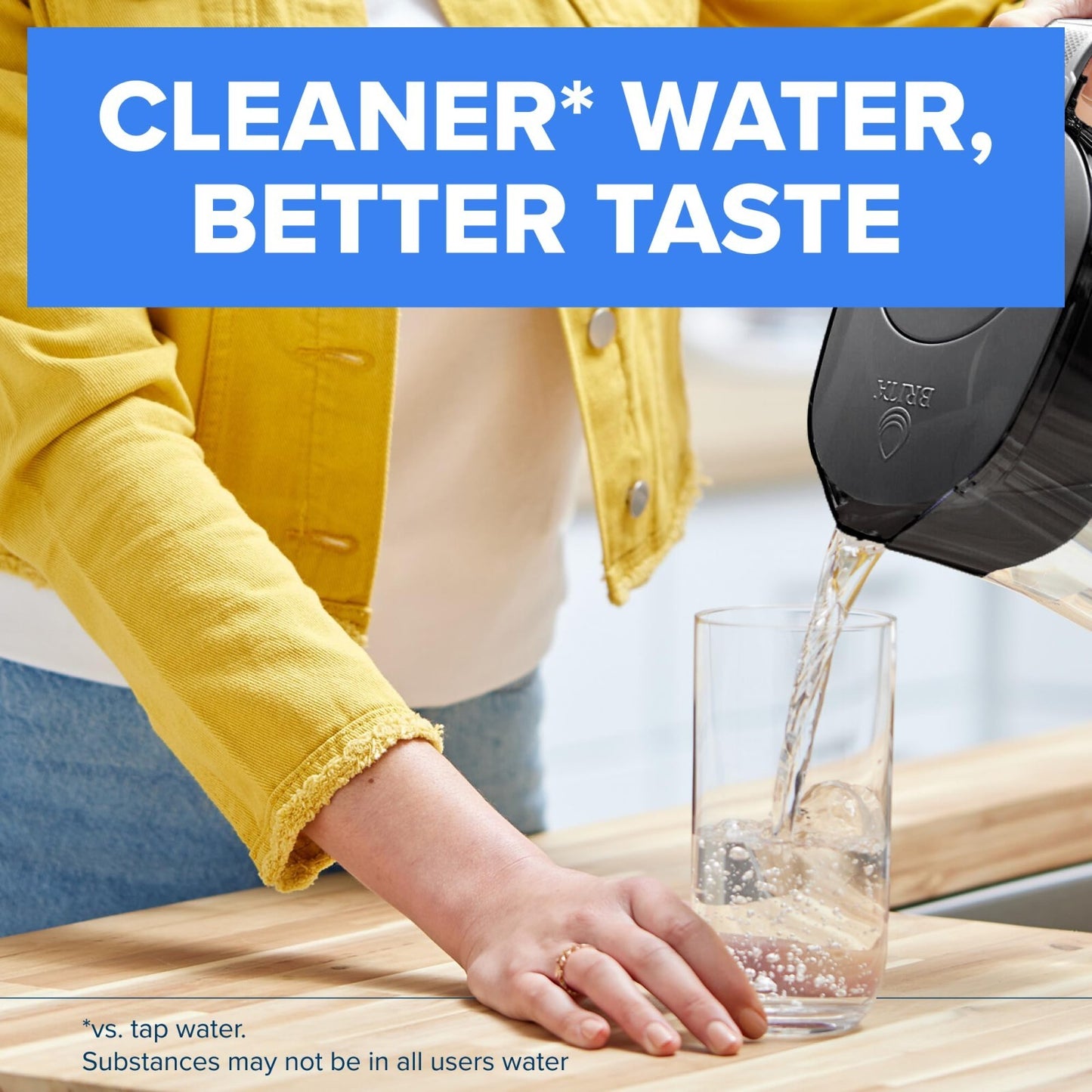 6 Cup Water Filter Pitcher with SmartLight Indicator, BPA Free, Eco Friendly, Re2