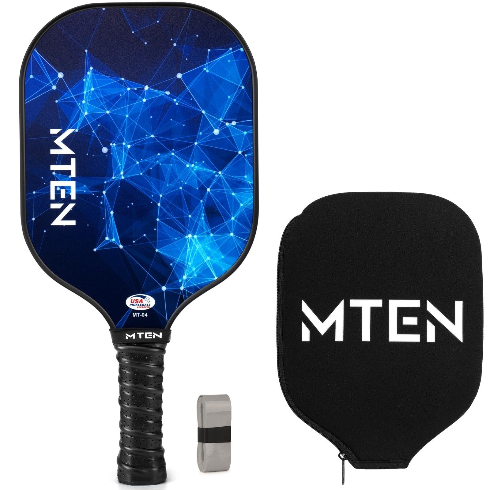 Pickleball Paddle Set of 2/4/1 - USAPA Approved Fiberglass Rackets, Lightweight8