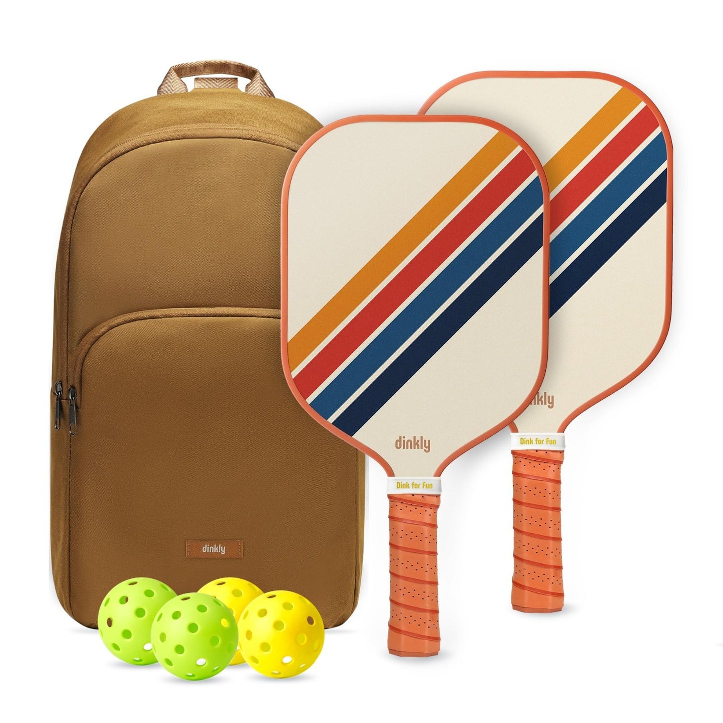 Pickleball Paddle Set of 2/4 - USAPA Approved, Graphite/Fiberglass, 4 Balls & Ca1