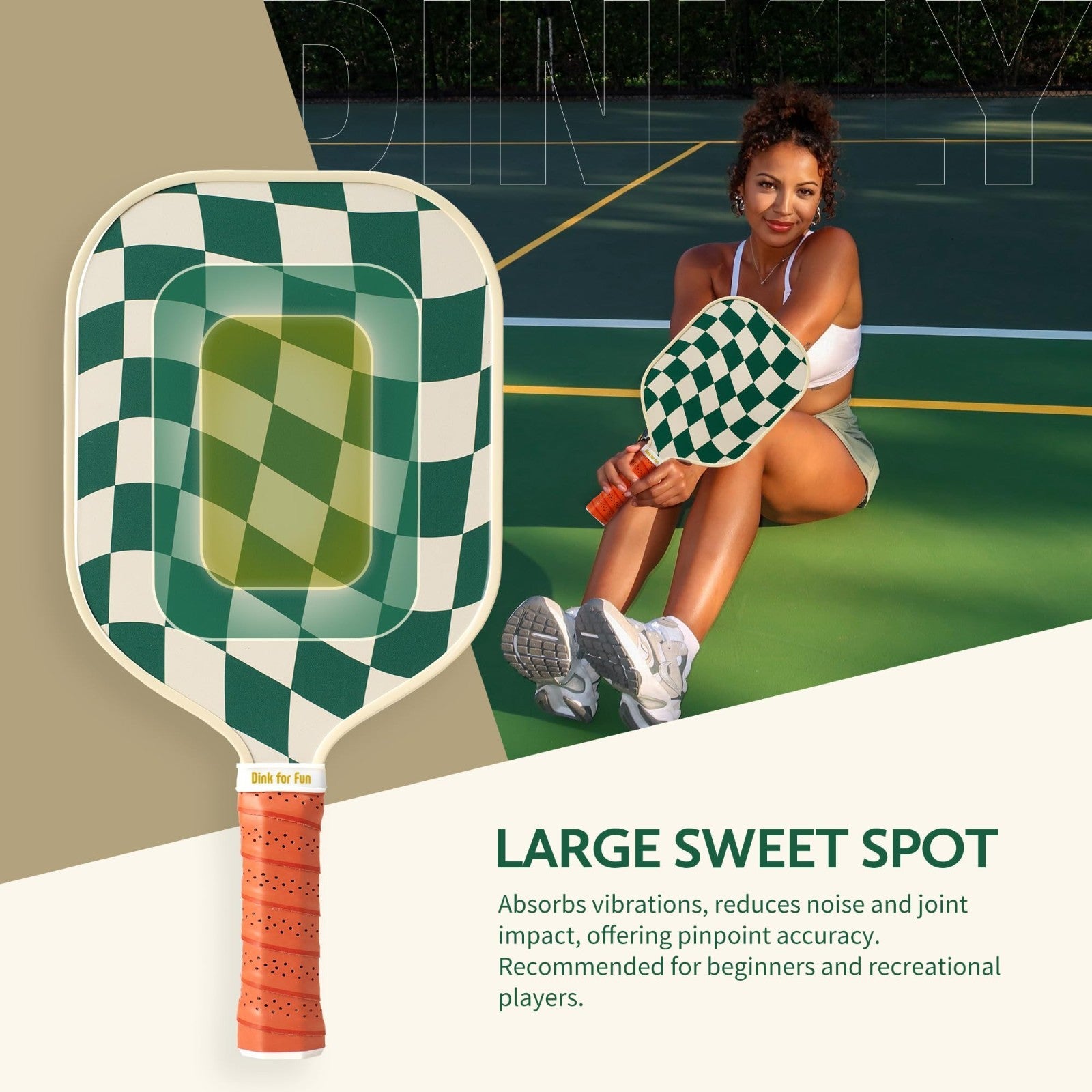Pickleball Paddle Set of 2/4 - USAPA Approved, Graphite/Fiberglass, Includes Bal2