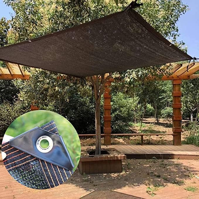 40% Black Shade Cloth 20x30 FT Durable Mesh Tarp with Grommets for Garden, Green6