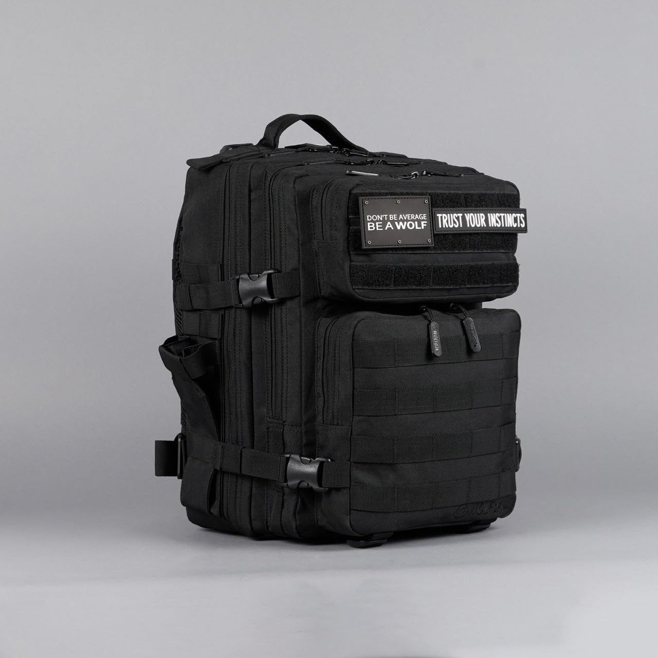 Durable 25L Waterproof Gym Backpack   MOLLE Webbing, Laptop Pocket, 1000D Oxford10