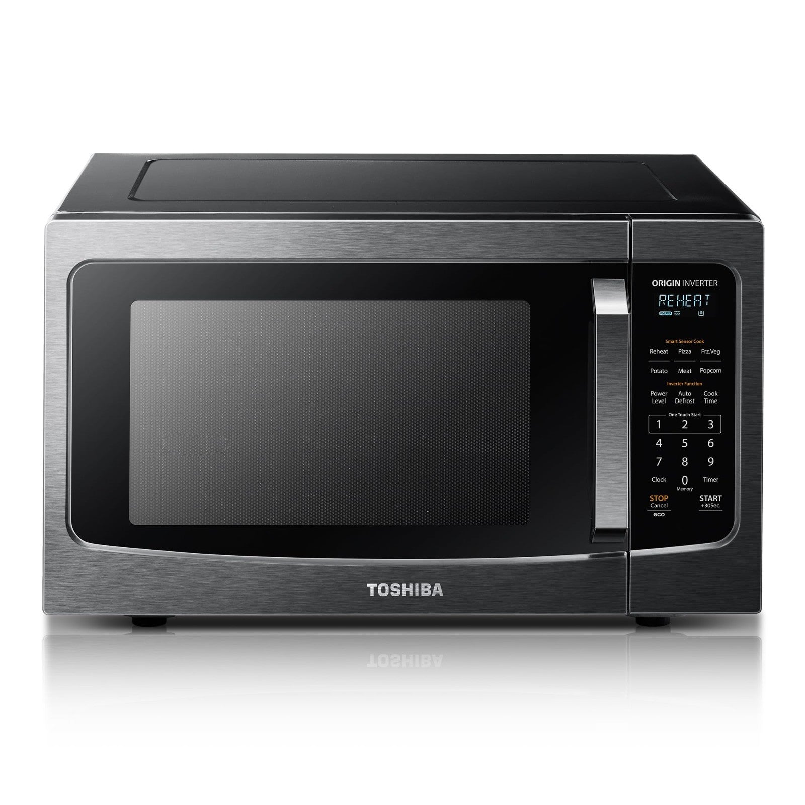 Countertop Microwave Oven 1.6 Cu.Ft, Inverter Technology, Smart Sensor, 1250W, B1