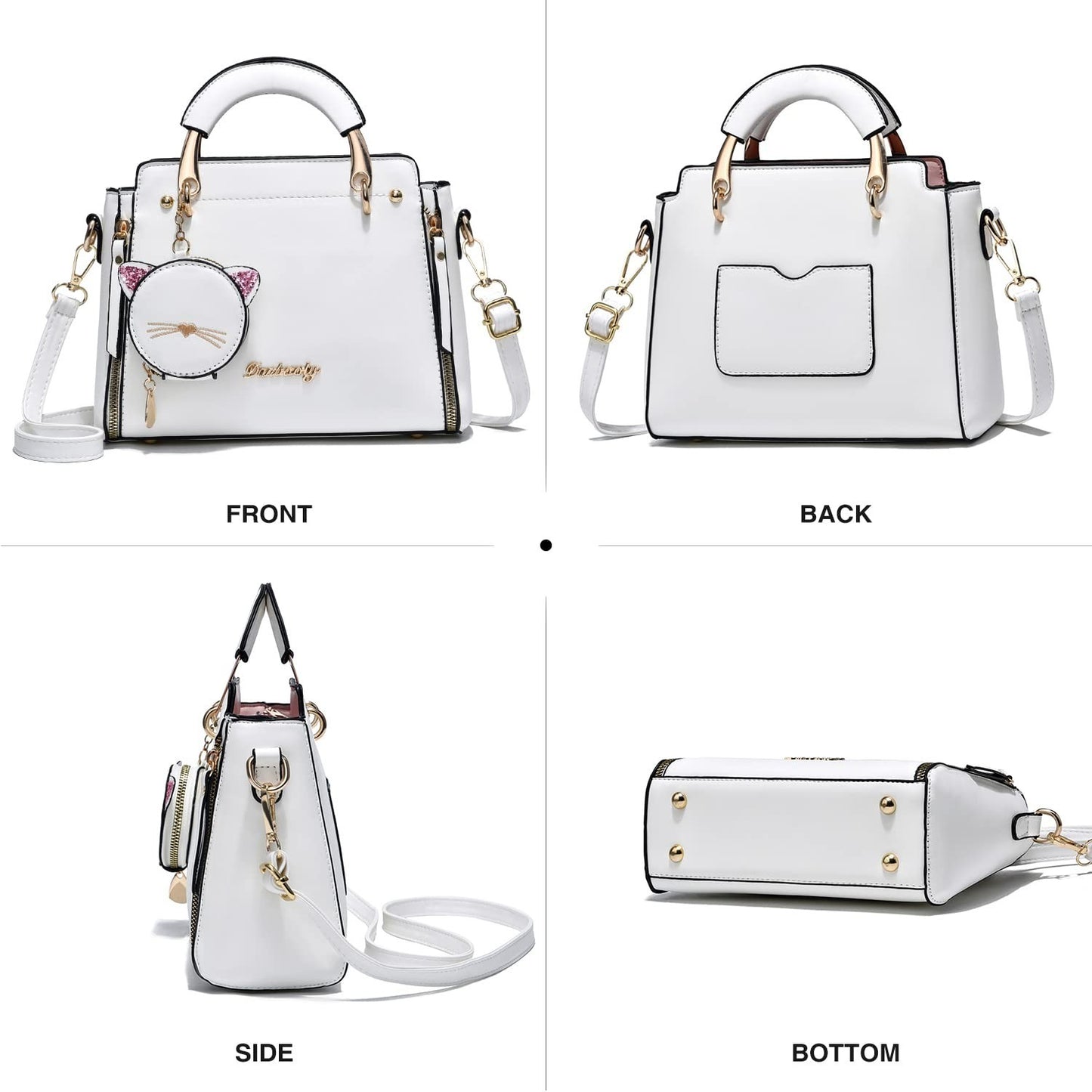 Stylish Women's Crossbody Handbags, Top Handle Satchel & Small Tote Bags3