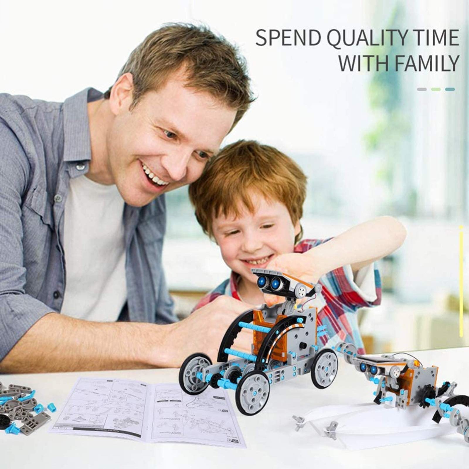 12 in 1 Solar Power Robot Building Kit   STEM Educational Toy for Kids 8 13, DIY2