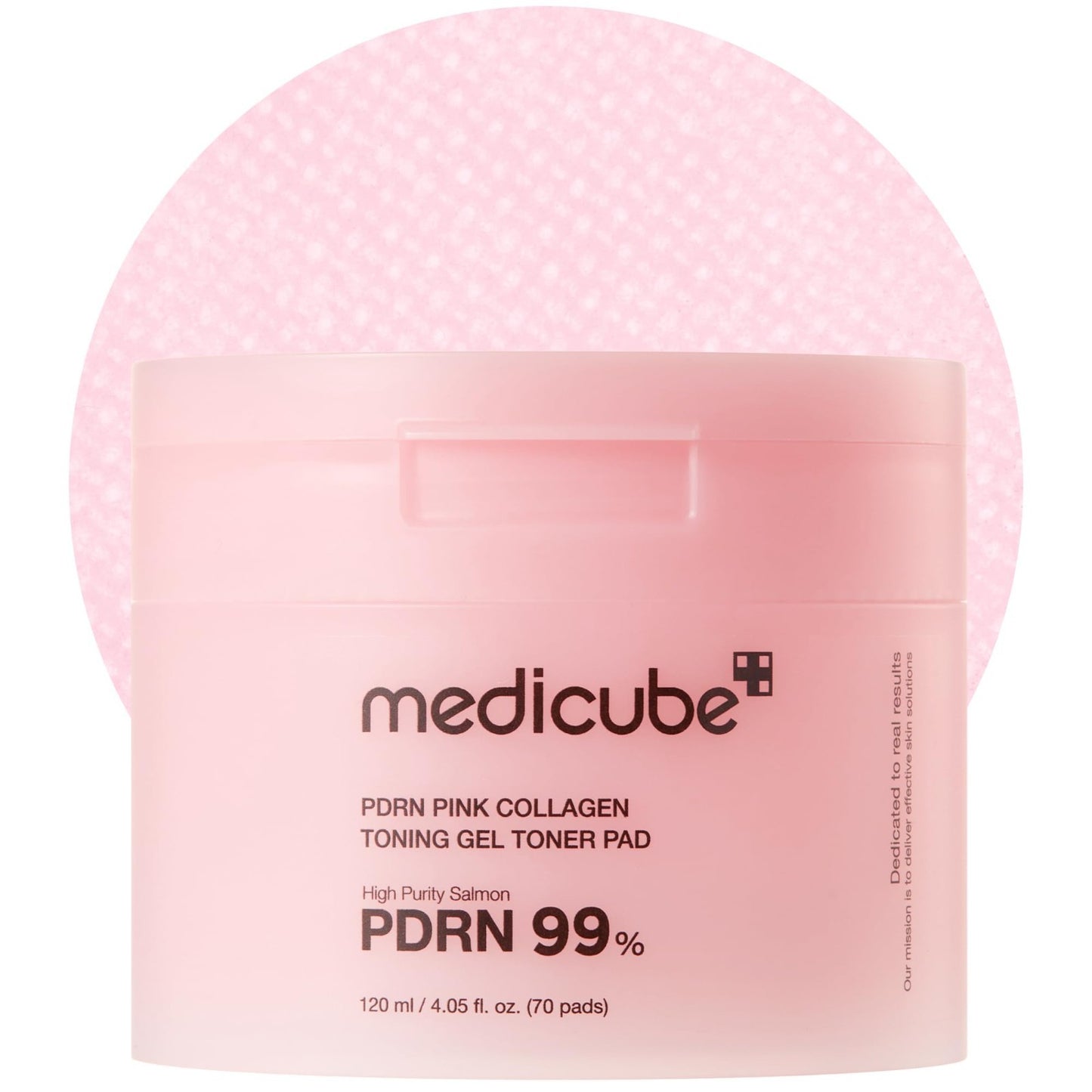 Soothing Toner Pads with Salmon DNA & PDRN, Pink Collagen Jelly for Skin Care1