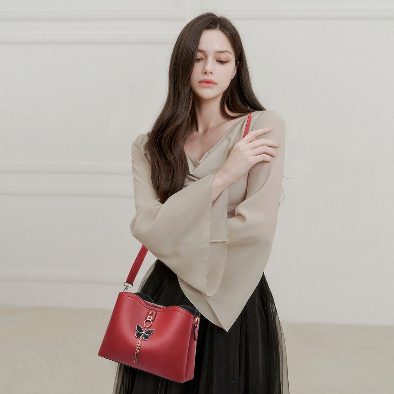 Stylish Lightweight Crossbody Bag for Women & Teens - Fashionable Handbag Purse2