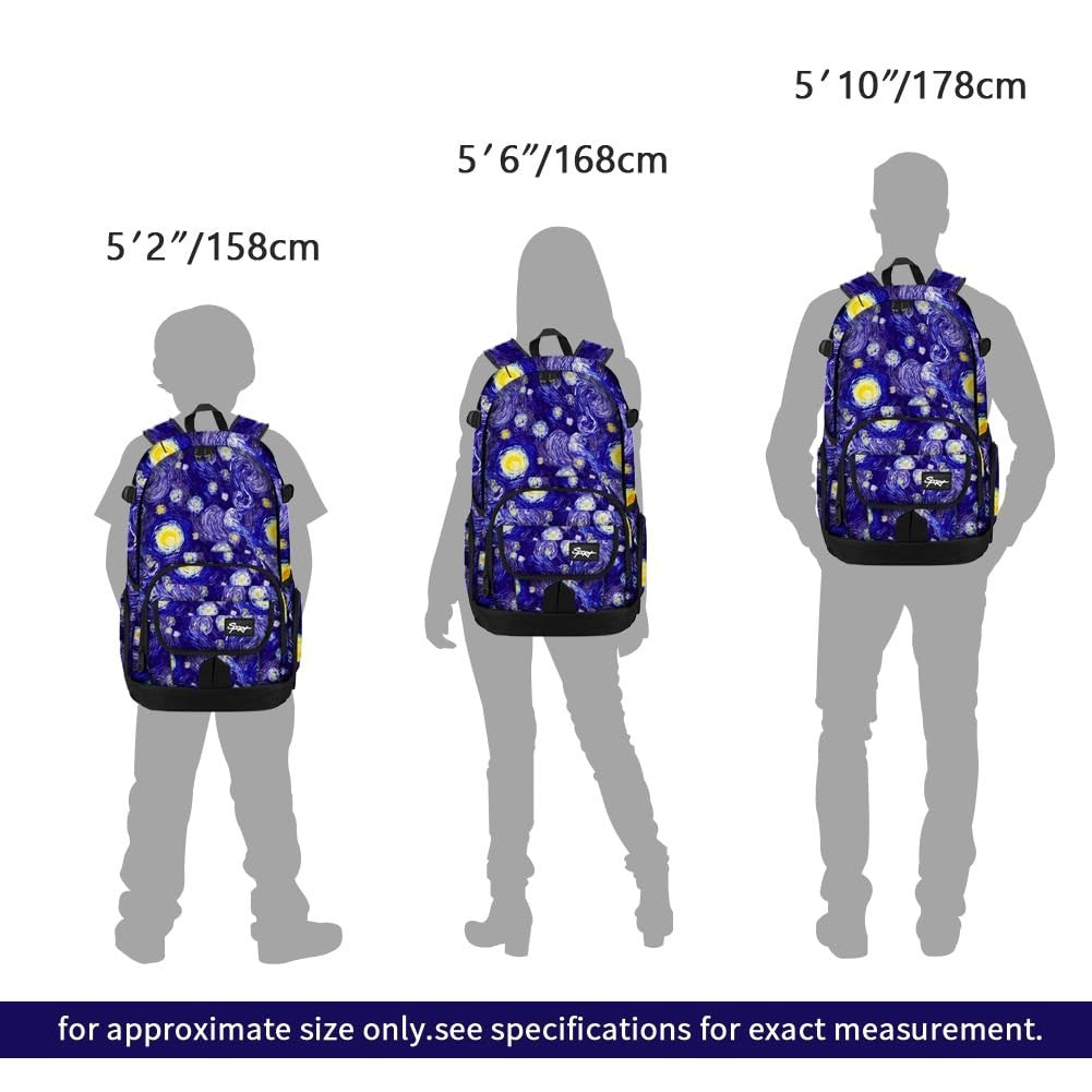 Lightweight School Backpack Travel Bag for Men & Women | College & Travel Use6