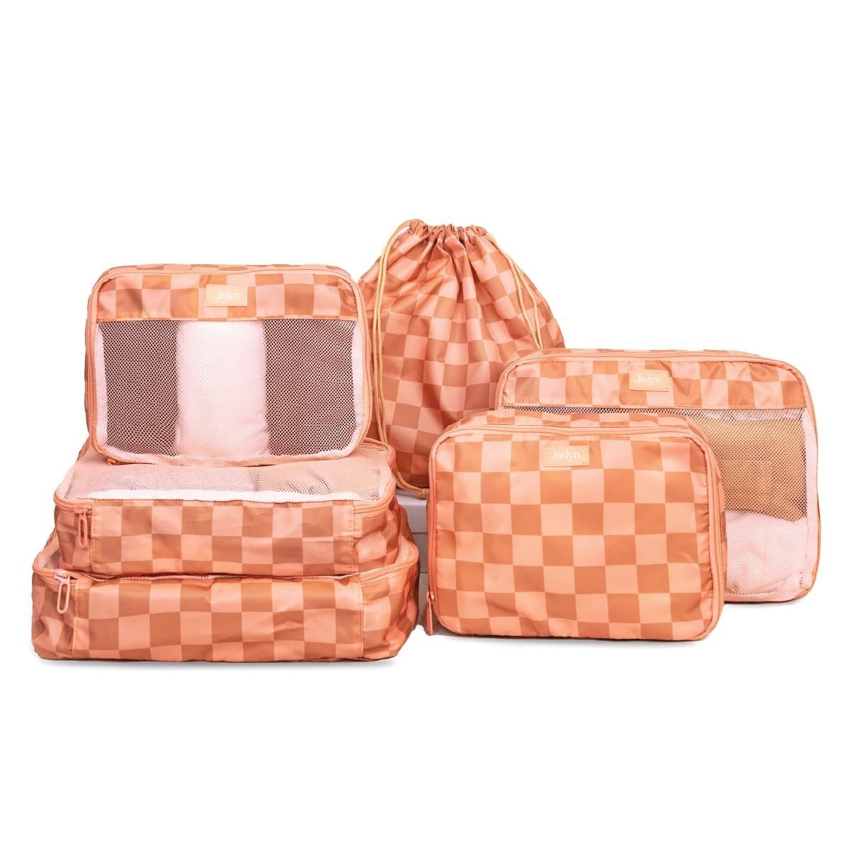 6-Piece Packing Cubes Set for Travel - Large Organizer for Suitcase & Luggage1