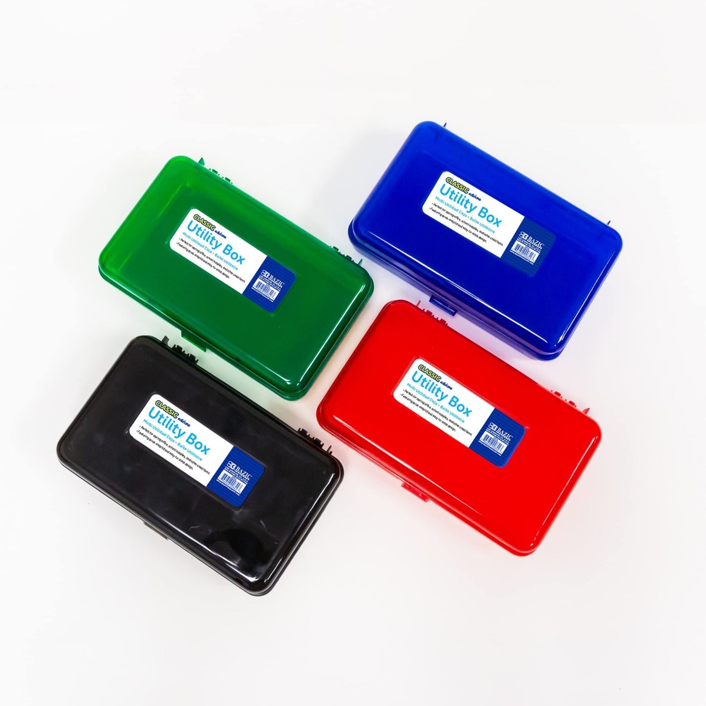 Multipurpose Stackable Pencil Box   Durable Storage Organizer for School & Offic6