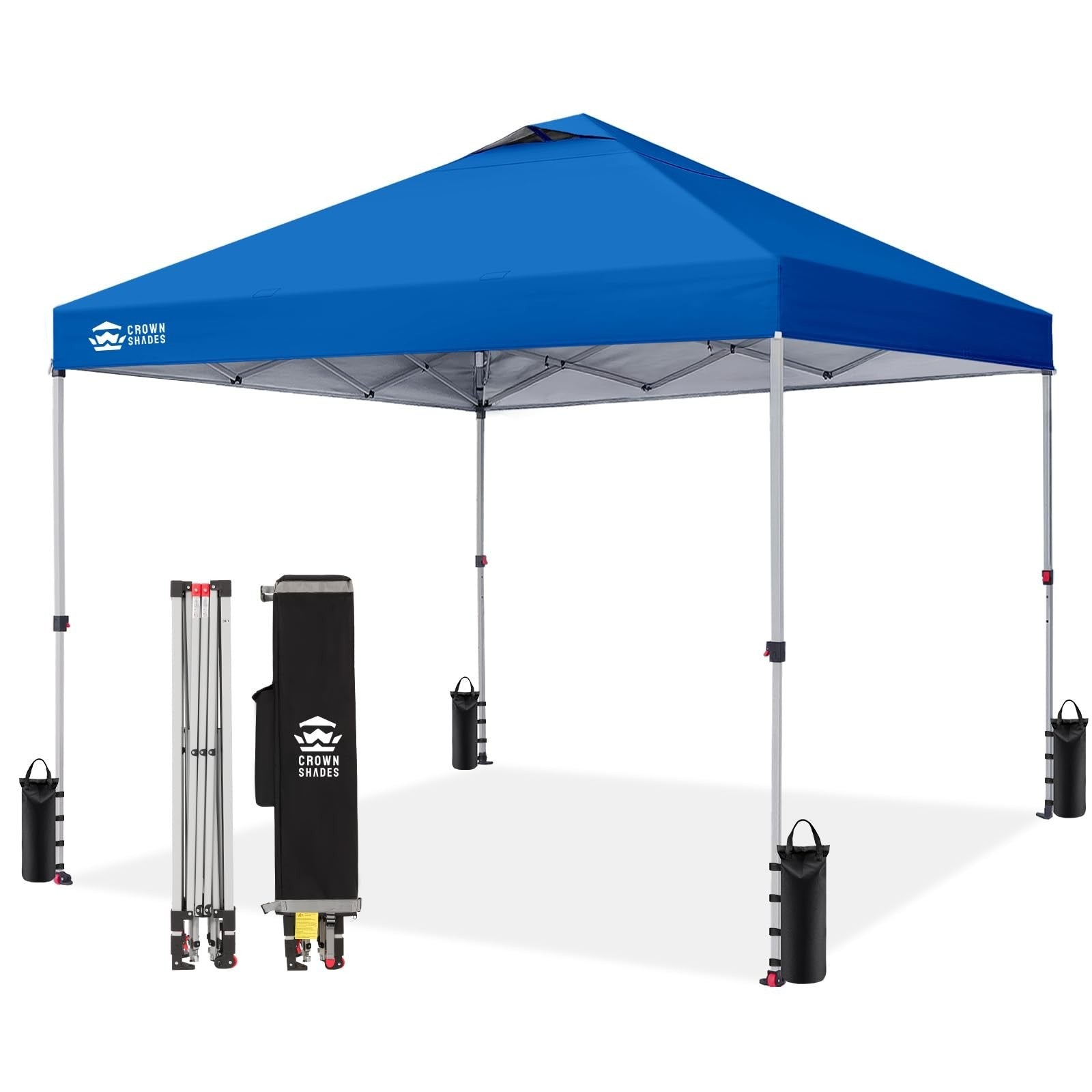 12x12 Pop Up Canopy Tent   Easy Setup Outdoor Sun Shade for Events, Parties, Cam1