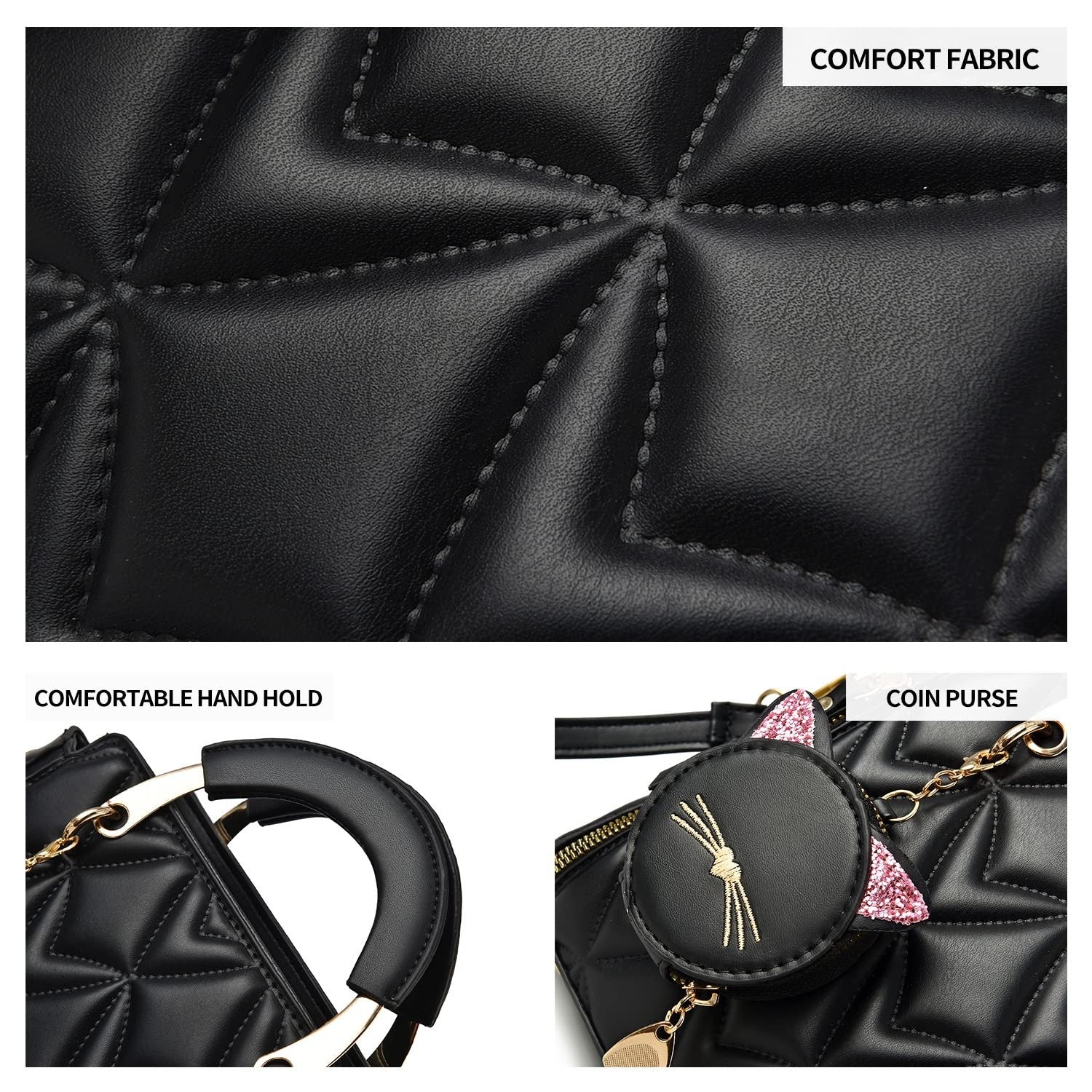 Stylish Women's Crossbody Handbags - Top Handle Satchel & Small Tote Bags6