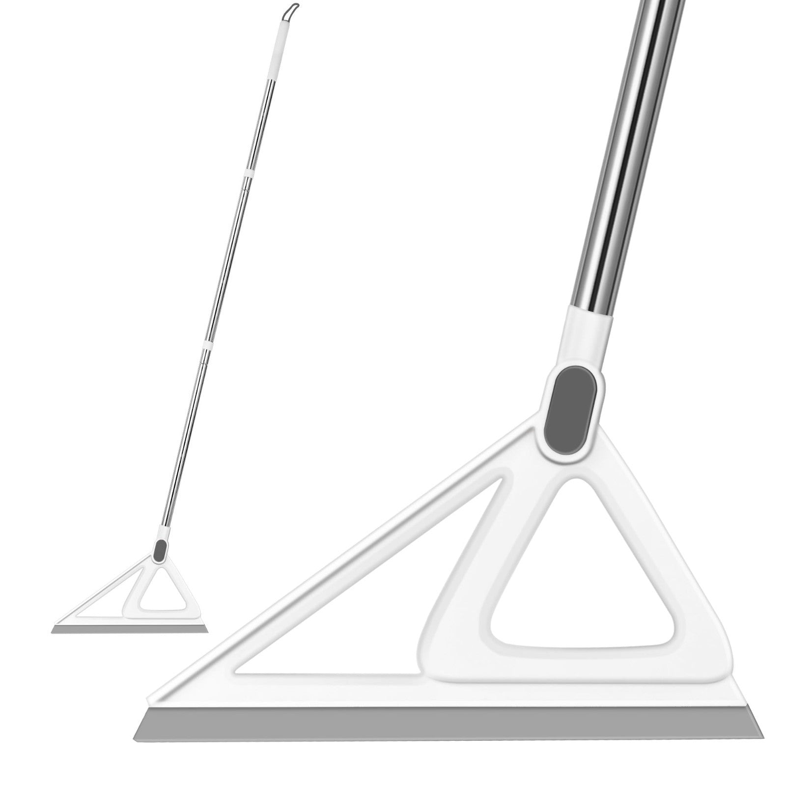 54" Multifunction Magic Broom & Squeegee - Rubber Silicone Floor Cleaner for Hom1