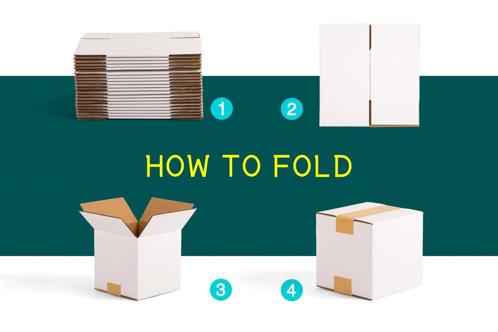 25 Pack Small 7x7x7 Inch White Shipping Boxes | Corrugated Cardboard for Crafts,6