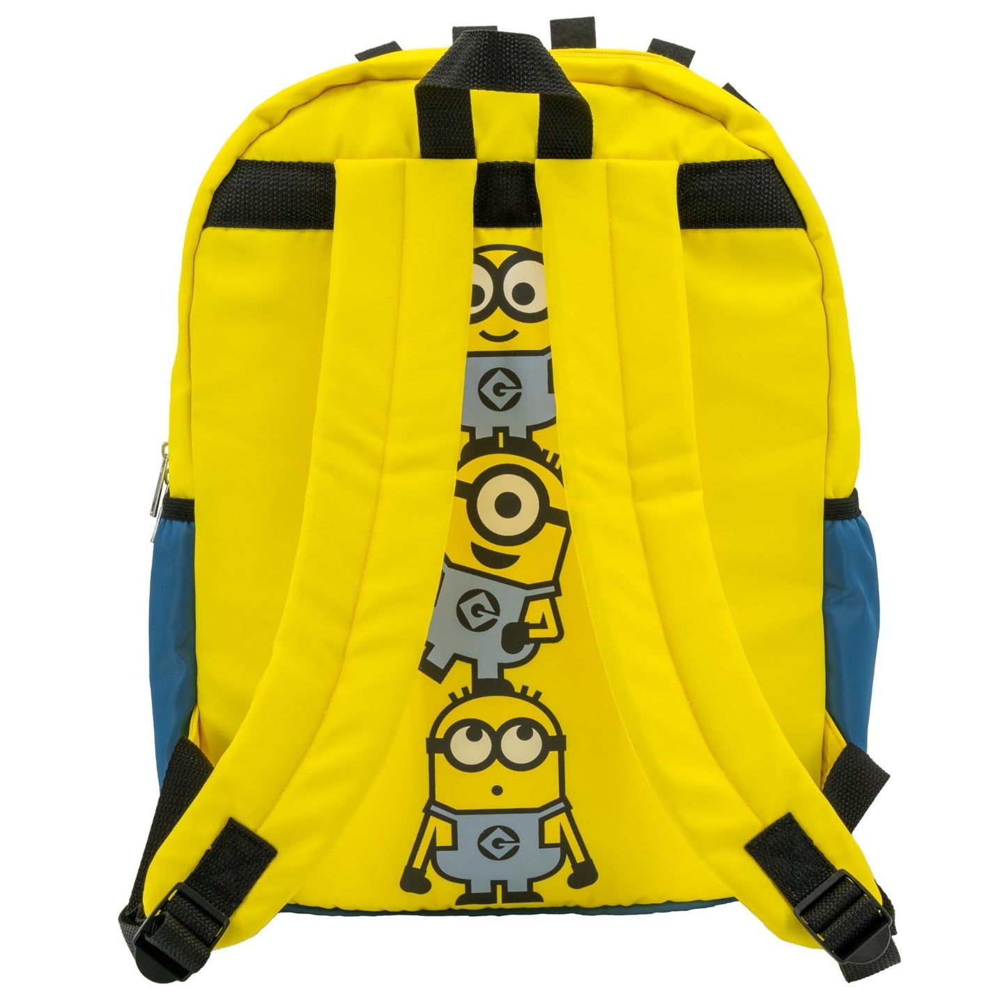 Minions Backpack for Kids   16 Inch Schoolbag with 3D Features, Yellow, Boys & G3
