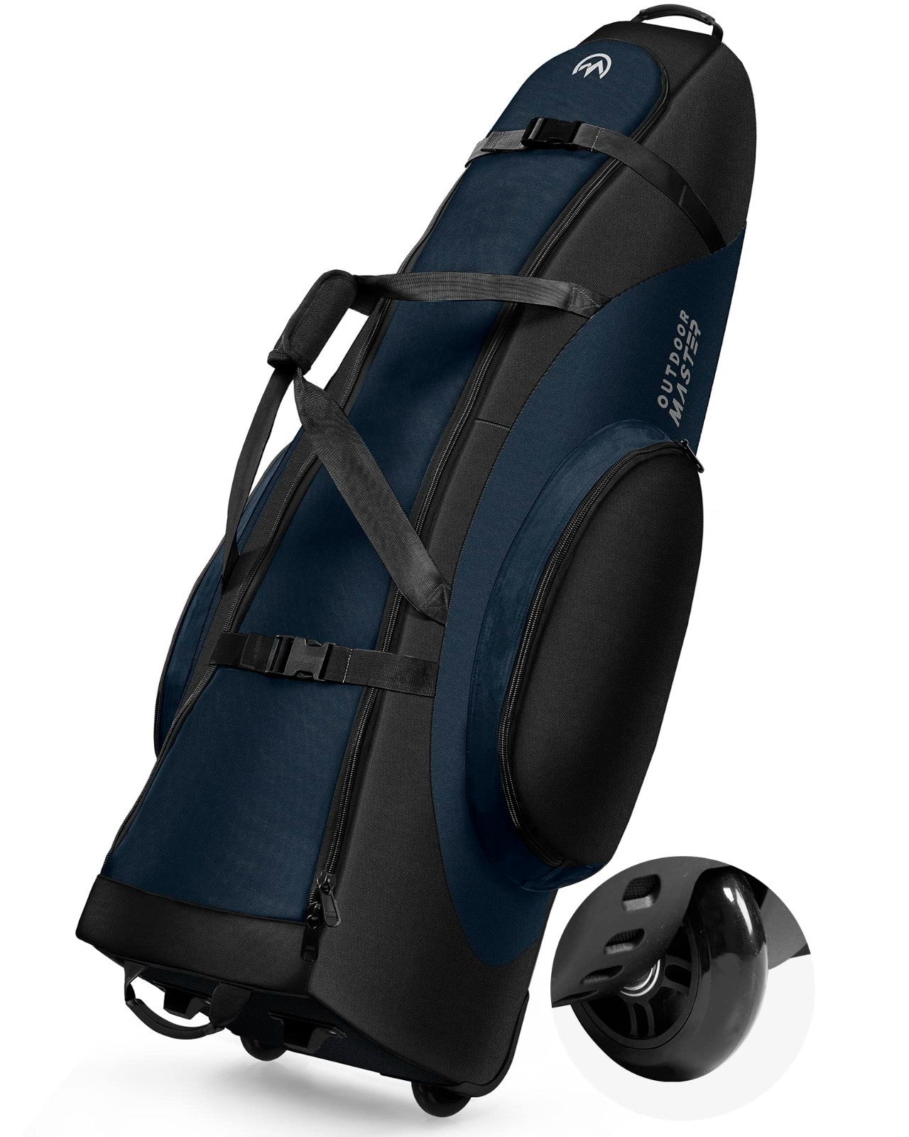 Padded Golf Travel Bag with Reinforced Wheels | Waterproof 900D Oxford Fabric, S1