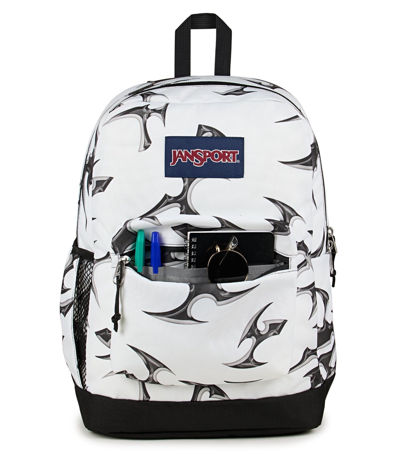 26L Cross Town Plus Backpack, Cyber Silver White, Durable, Stylish, Travel Ready5
