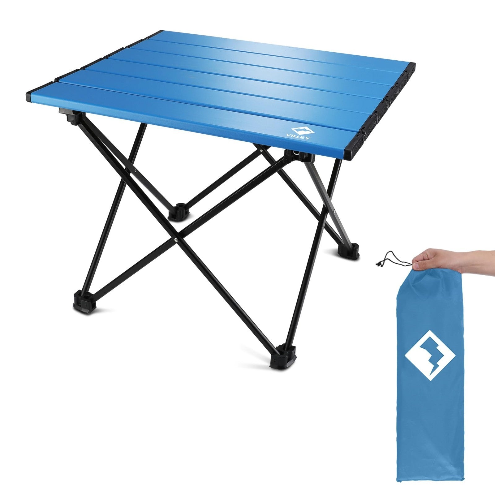 Ultralight Folding Camping Table with Carry Bag - Portable Beach & Picnic Table0