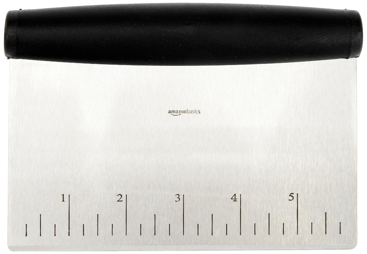 Multi Purpose Bench Scraper   Stainless Steel Dough Cutter, 6" with Measurement3