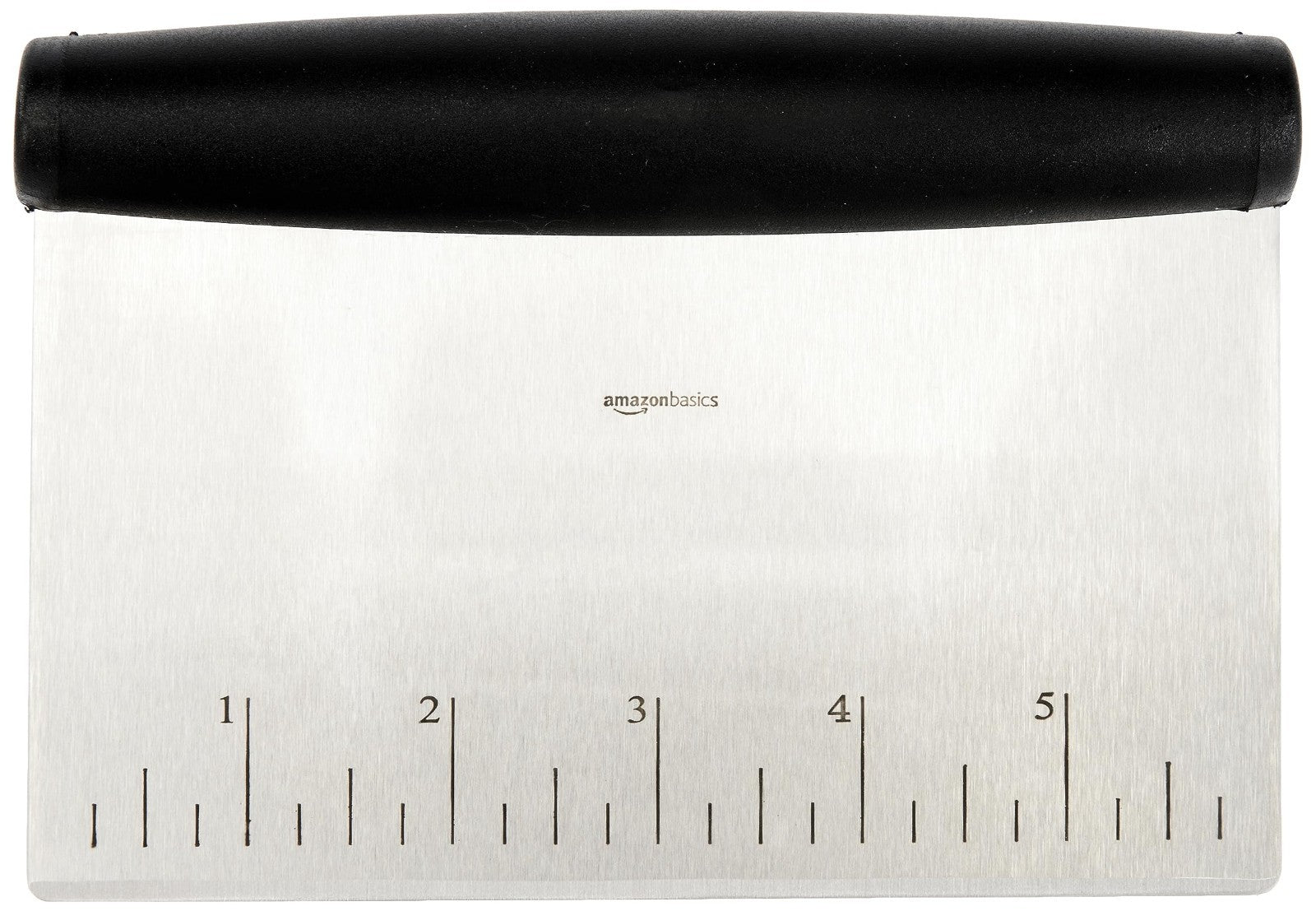 Multi Purpose Bench Scraper   Stainless Steel Dough Cutter, 6" with Measurement3