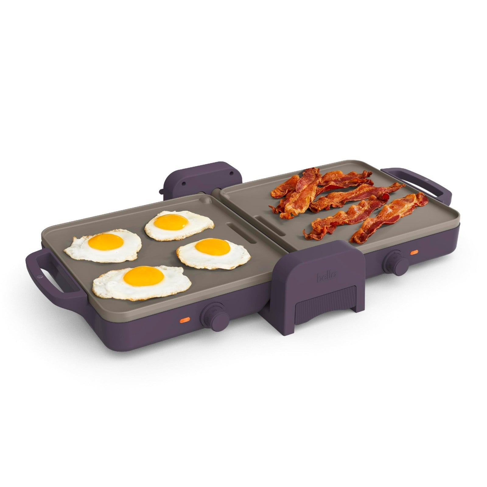 10x20 Ceramic Nonstick Griddle - Dual Temp Cooking, Fits Anywhere, 1500W1