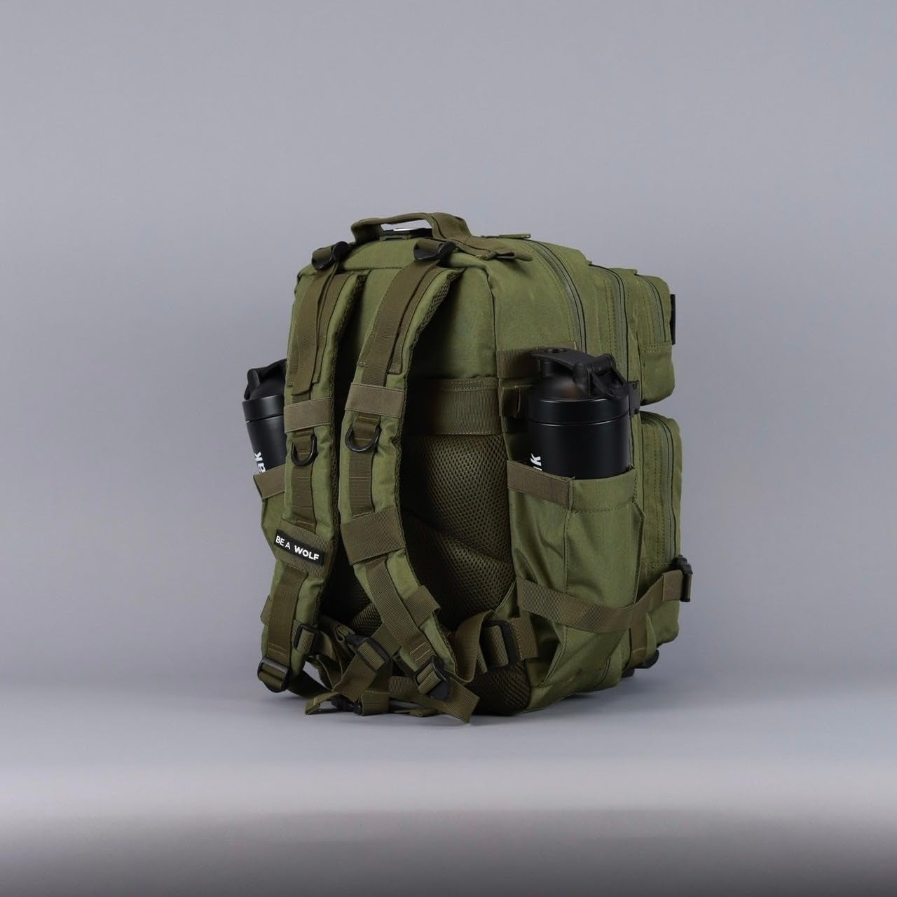 Durable 35L Waterproof Gym Backpack   1000D Oxford, MOLLE Webbing, Laptop Pocket8