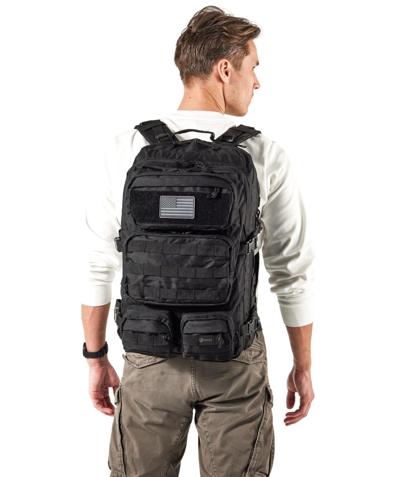 50L Military Molle Rucksack for Men & Women   Durable Bugout Backpack, Outdoor G8