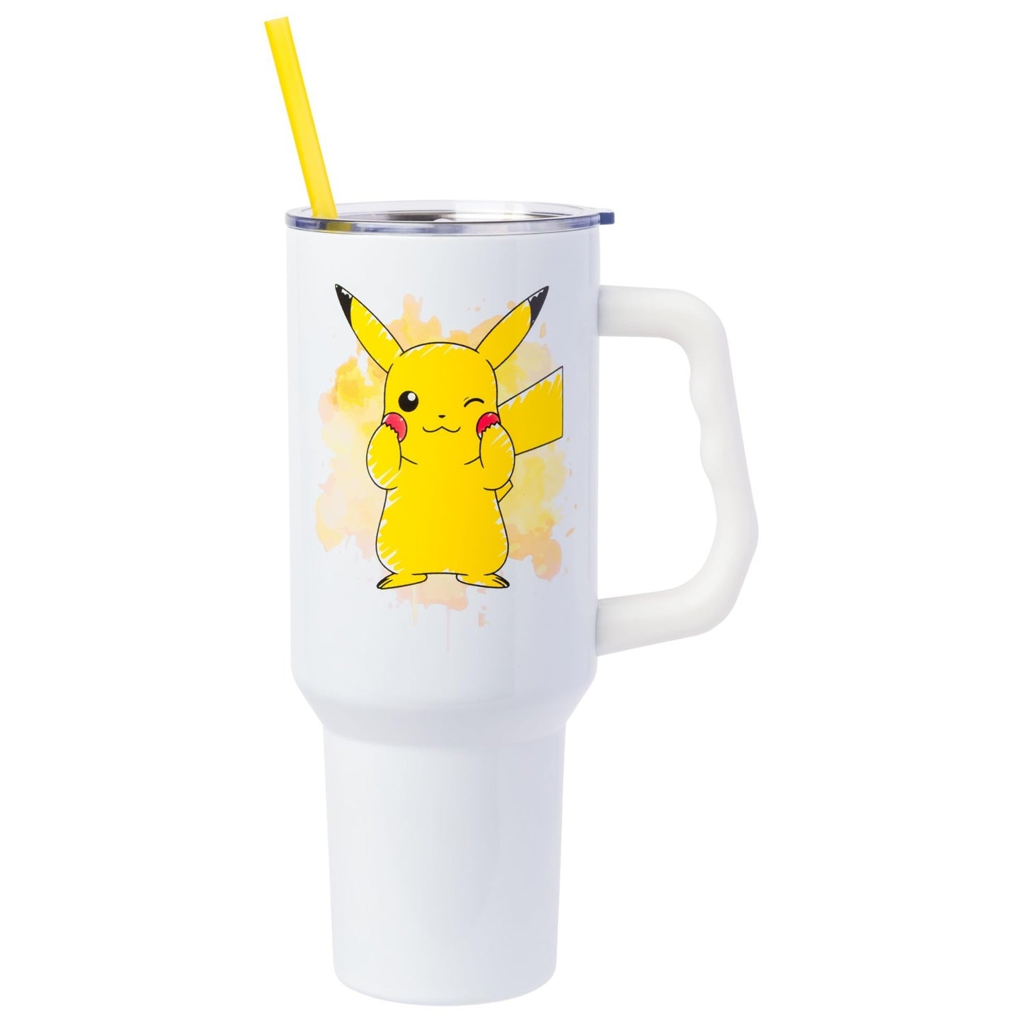 Optimized eBay Title:  "40oz Double Walled Stainless Steel Tumbler with Handle2