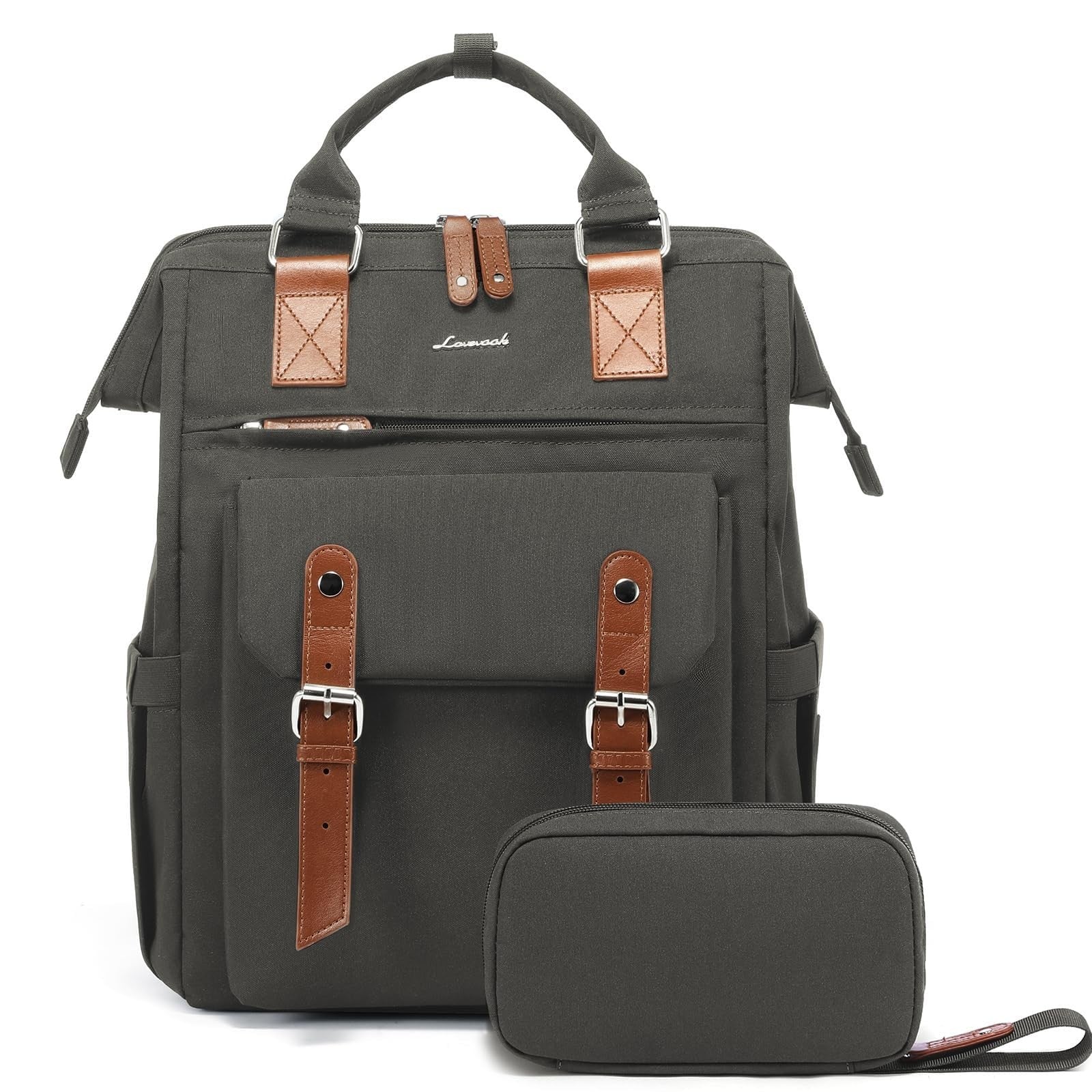 Stylish Laptop Backpack for Women   Work, Travel, Teacher & Nurse Bag, Computer1