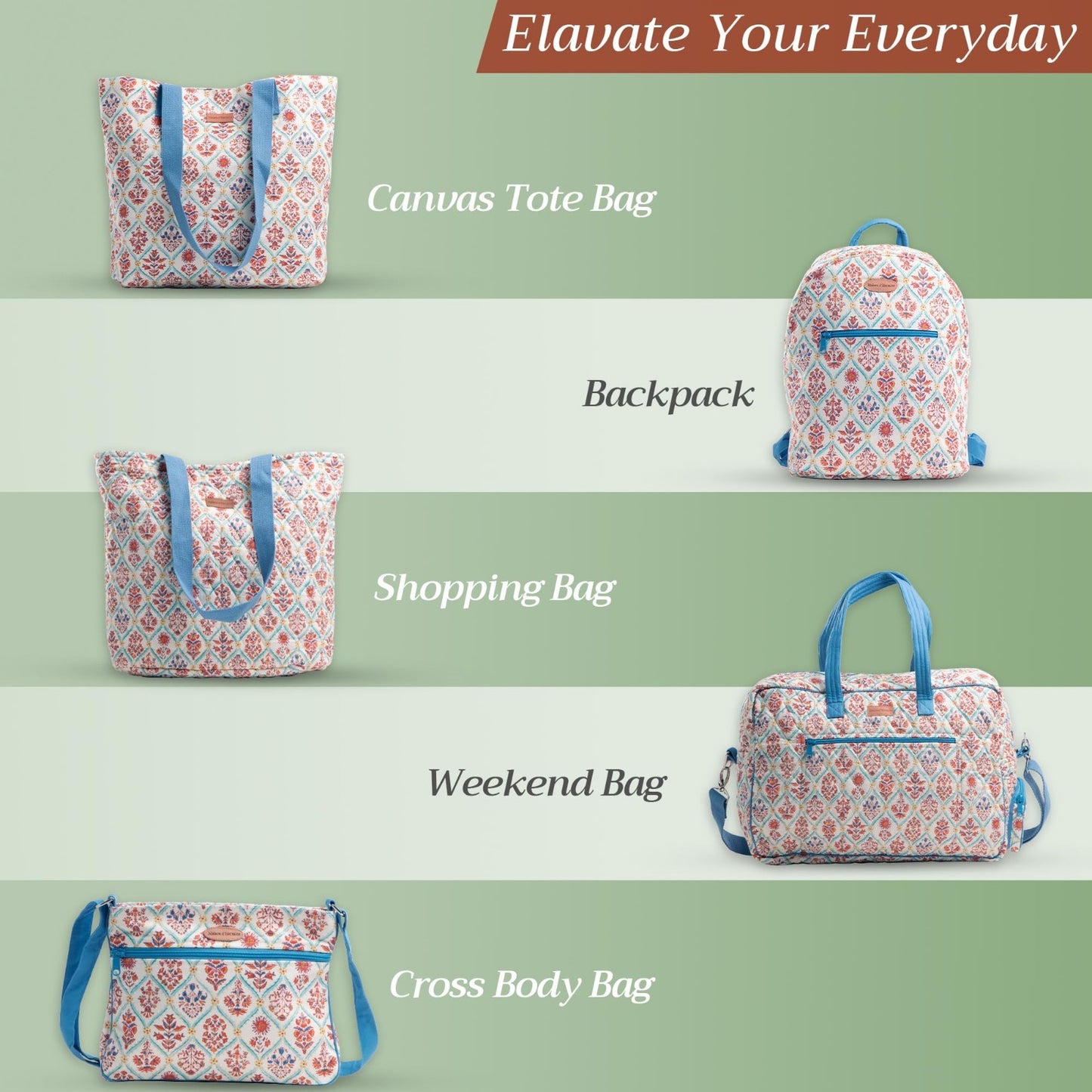 Stylish Women's Cotton Shoulder Hand Bag   Versatile Tote for Everyday Use5