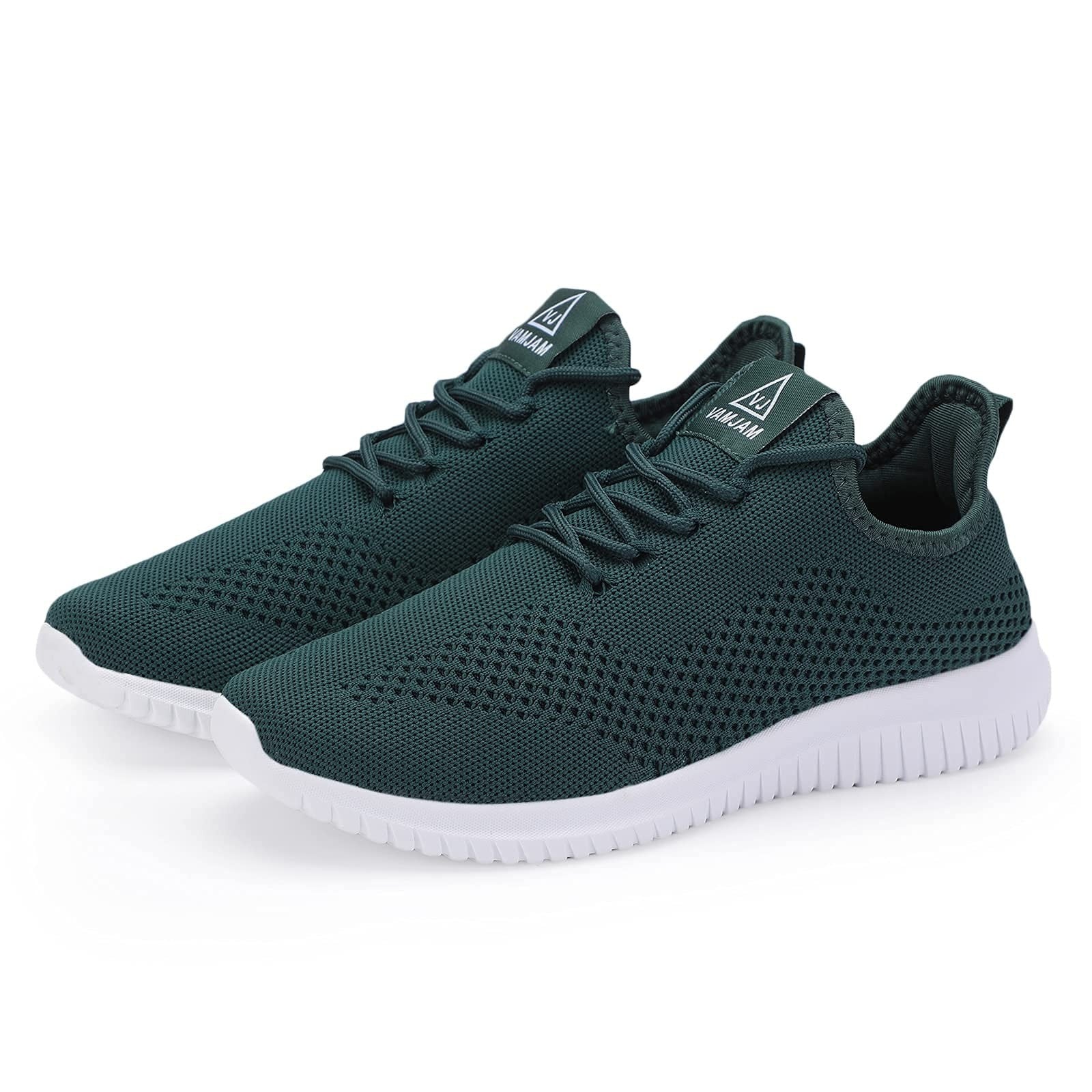 Ultra Lightweight Men's Running Shoes - Breathable Non-Slip Athletic Sneakers, C4