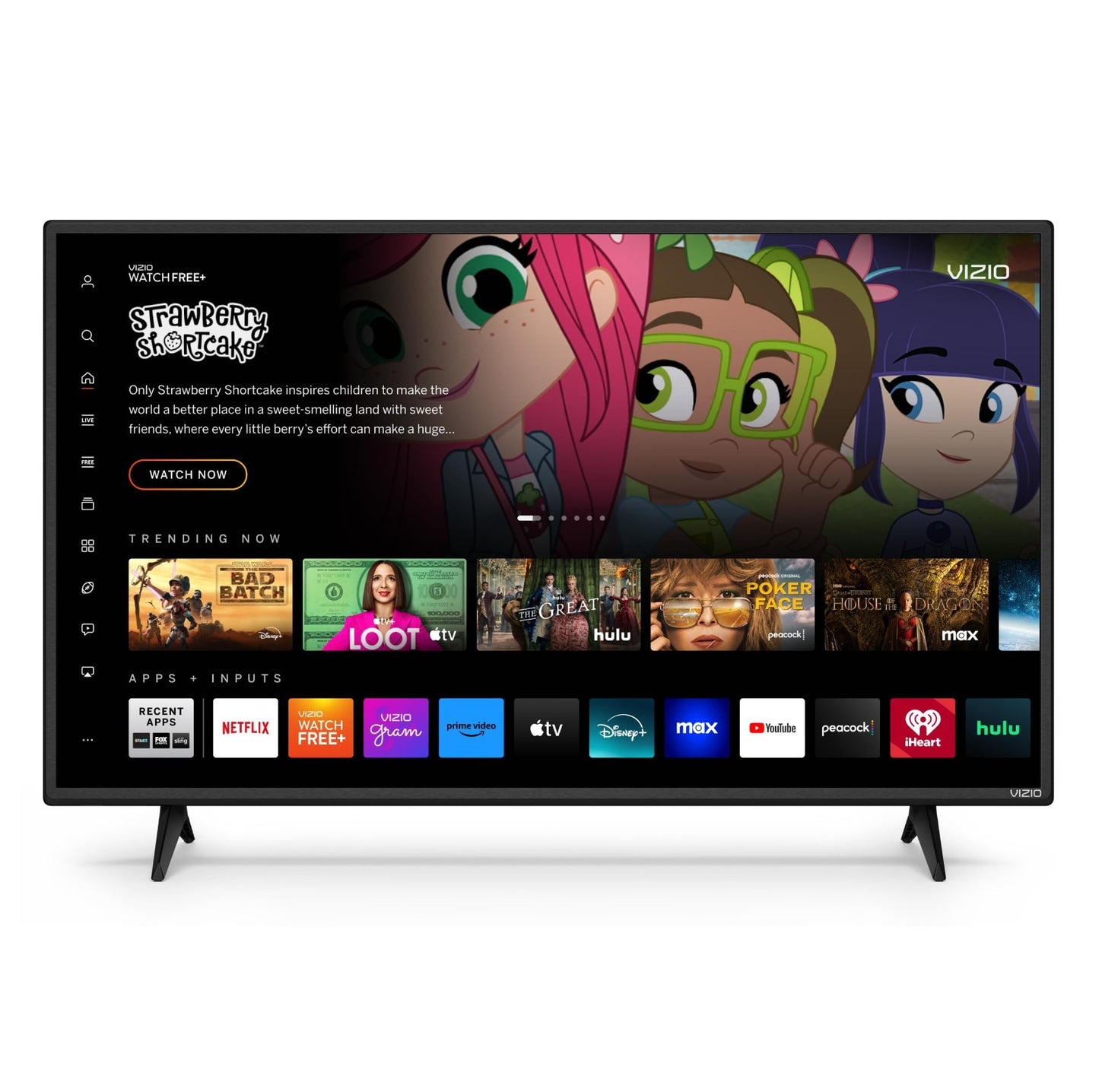 32" Full HD Smart TV 1080p, Apple AirPlay, Chromecast, Alexa Compatible, 2022 Mo1