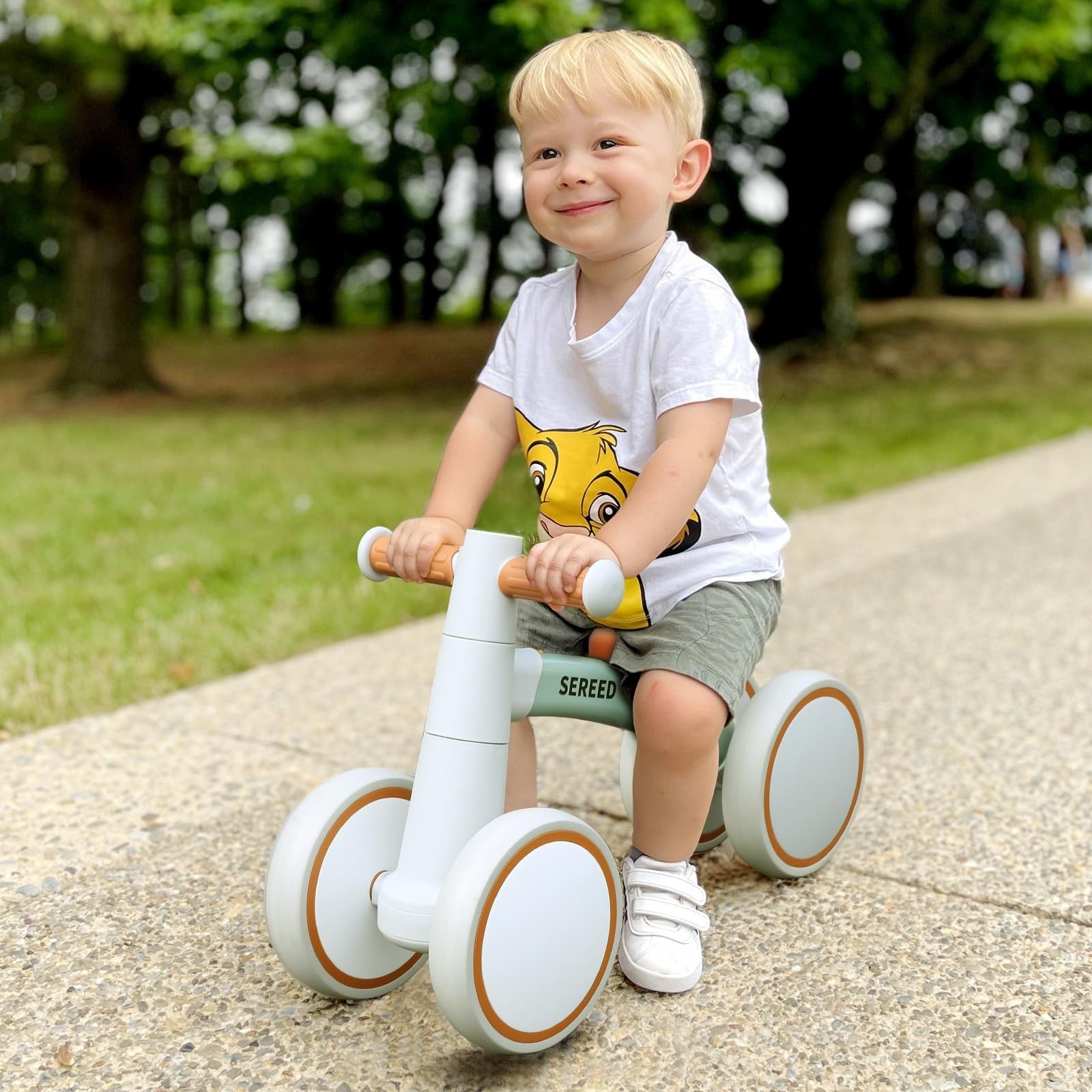 Toddler Balance Bike for 1 Year Old   4 Wheels, First Birthday Gift, 12 24 Month7