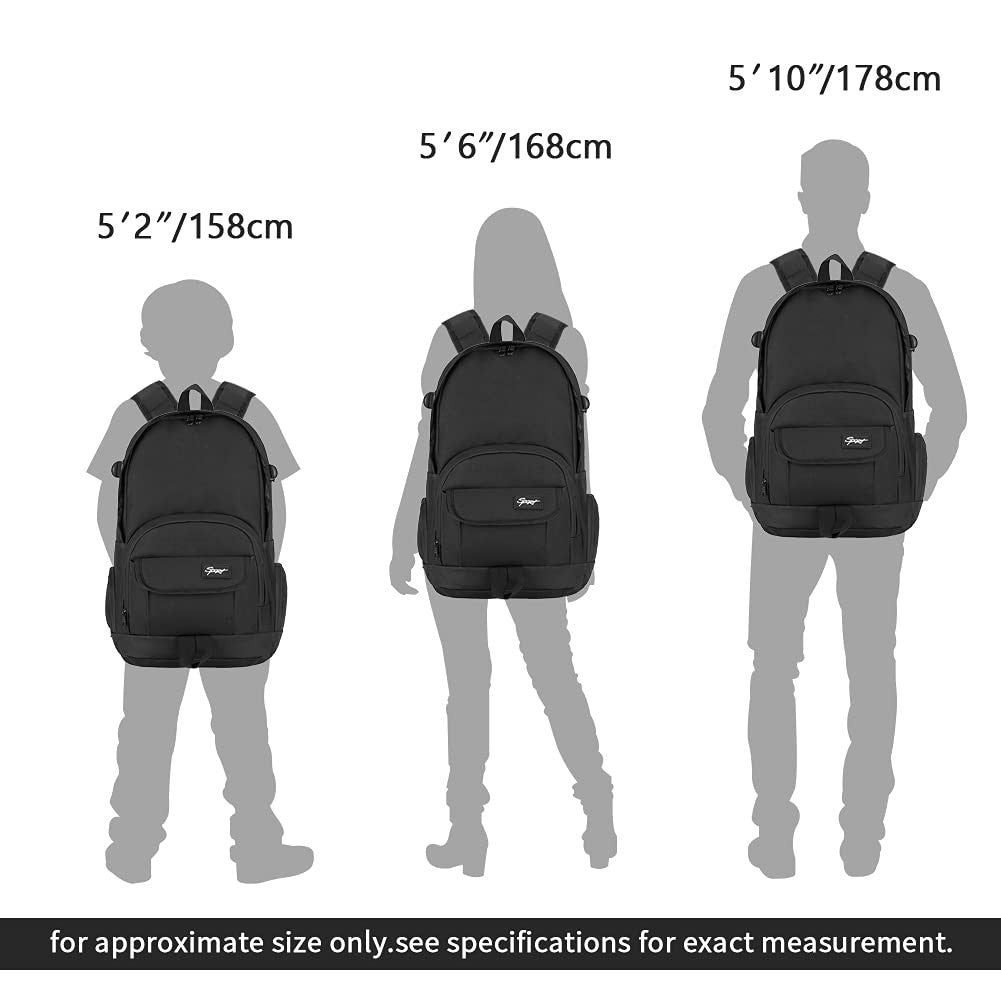 Lightweight School Backpack Travel Bag for Men & Women   College & Daily Use4