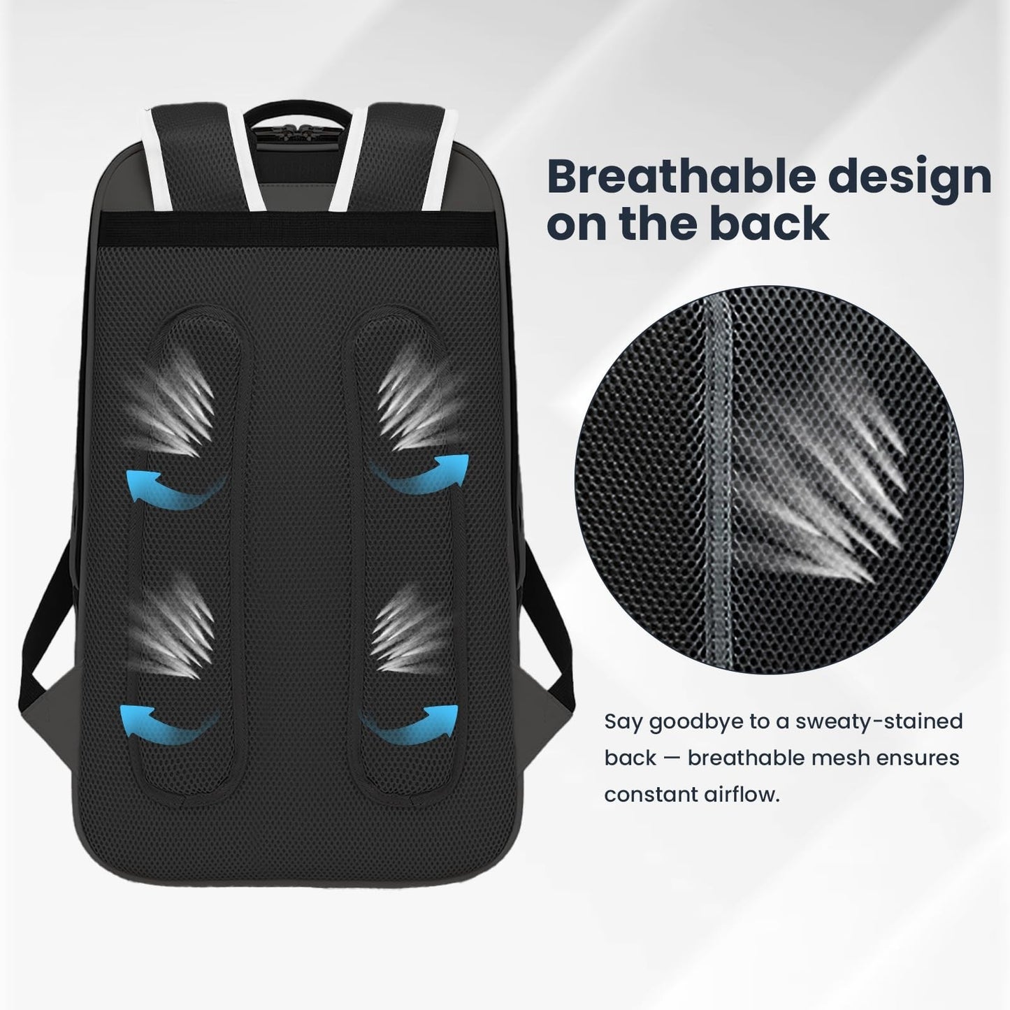 Tennis & Pickleball Racket Backpack with Shoe Compartment, Laptop Sleeve & Fence3