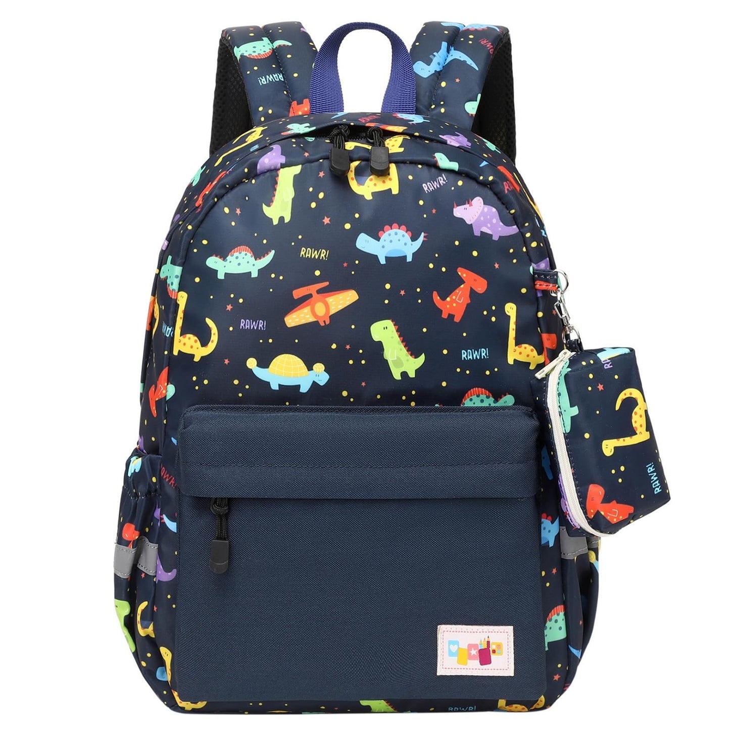 Kids Toddler Backpack with Chest Strap   Durable, Lightweight, Fun Design for Bo1