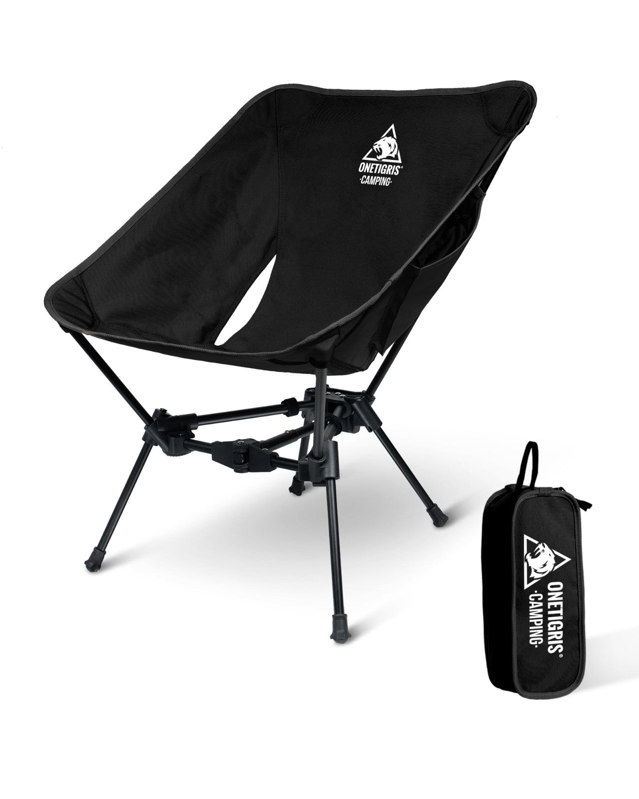 Lightweight Folding Camping Chair - Portable Backpacking Chair, 330 lbs Capacity1