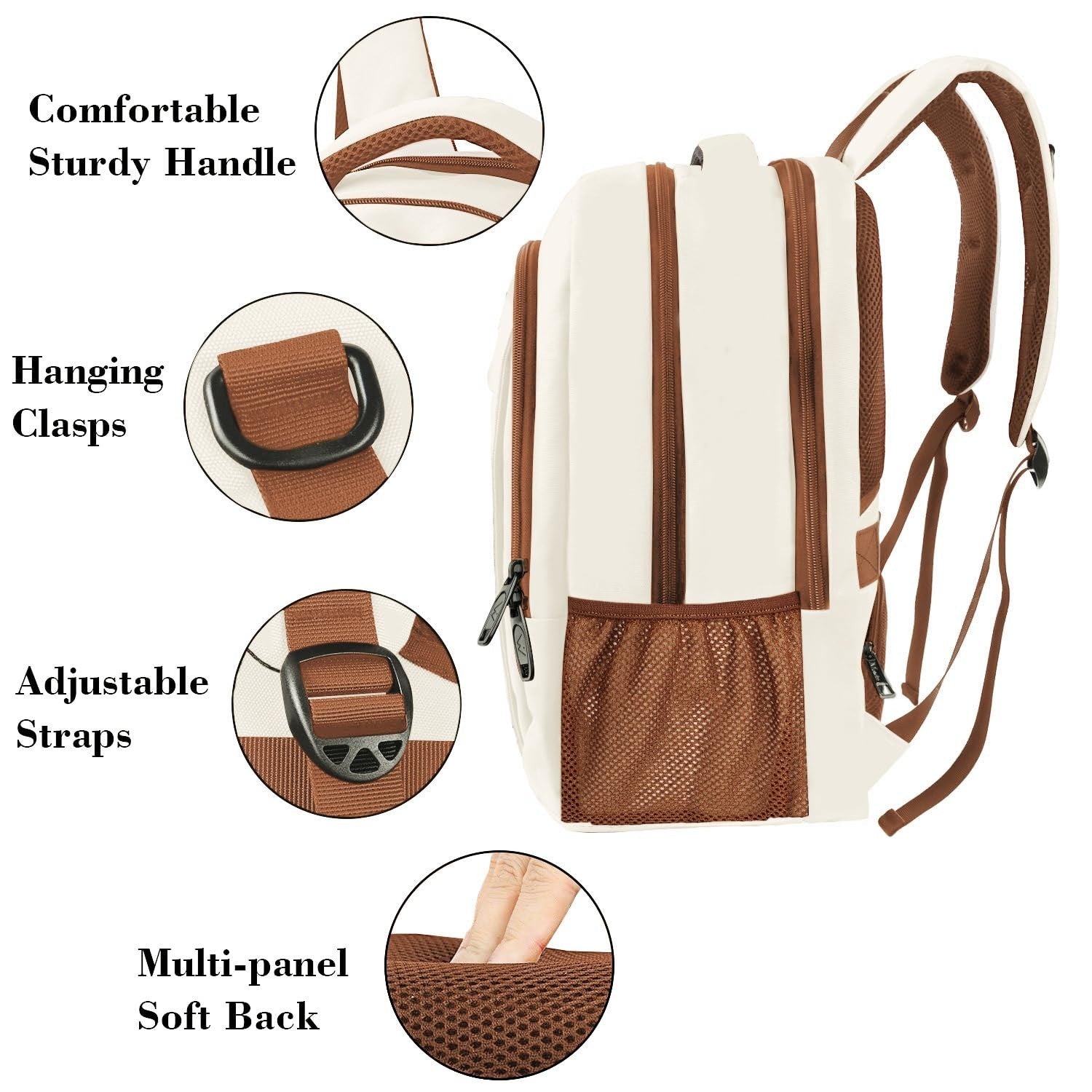 15.6" Travel Laptop Backpack, Cute Anti Theft Slim Design, Sturdy & Stylish Bag4