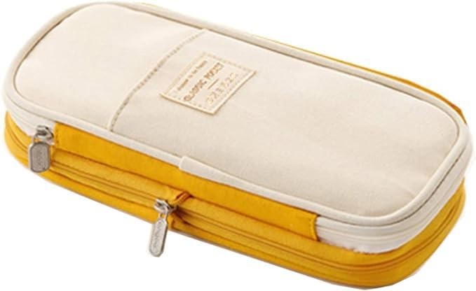 Large Capacity Pencil Case Organizer   Zippered Pen Bag for Office & Travel Stor1
